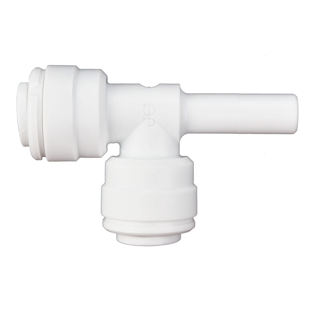 John Guest CI530808W 1/4-in Push-to-Connect Multi-port Tee (10-Pack)