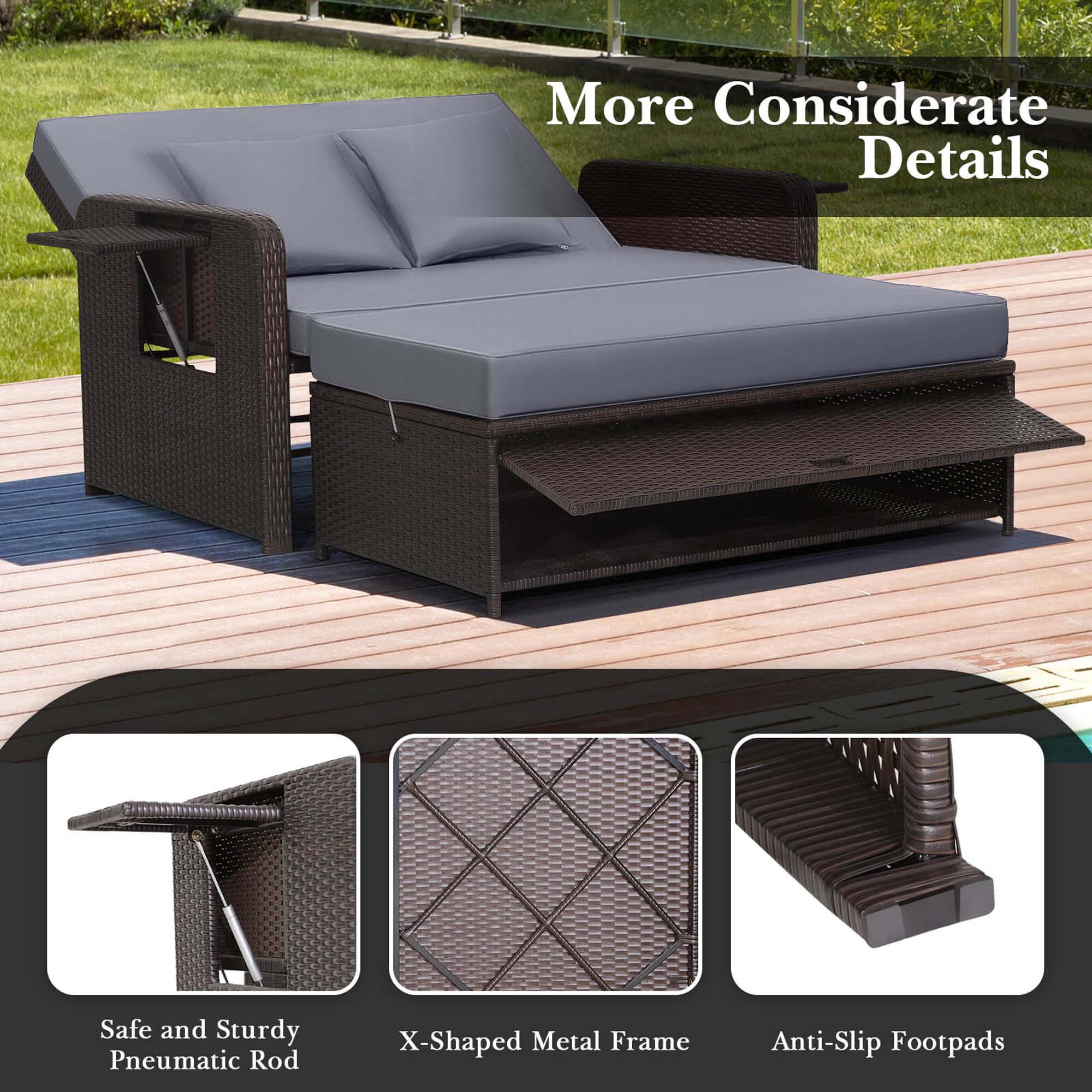 Costway HCST03826 Sofas-Loveseats - View #8