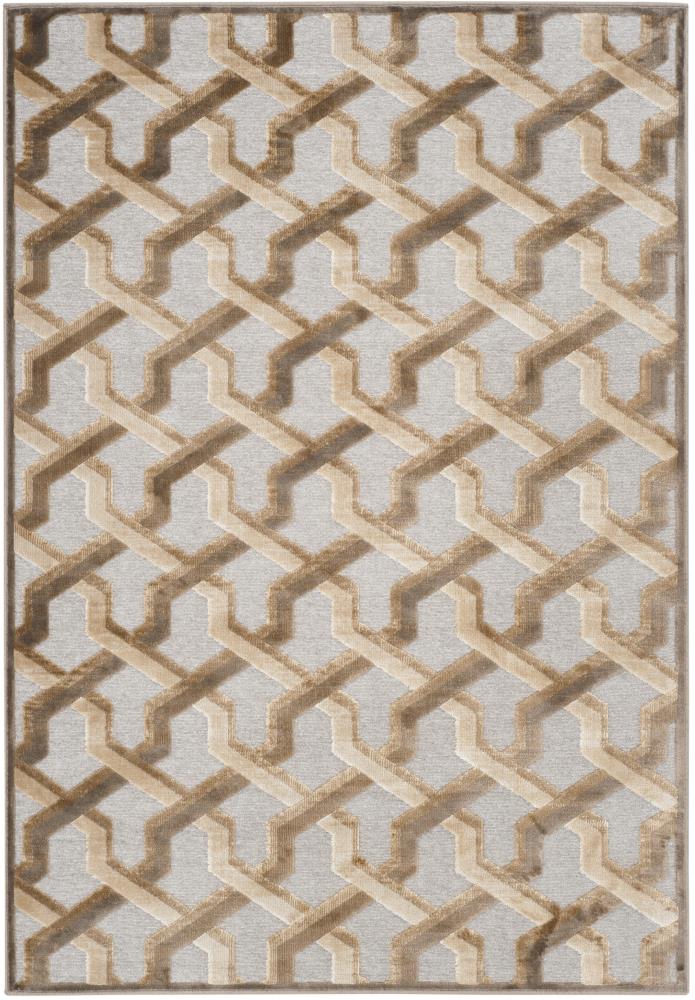 Safavieh PAR354-3110-5 Paradise Graham 5 x 8 (ft) Loomed Synthetic Mouse Rectangular Indoor Trellis Oriental Area rug