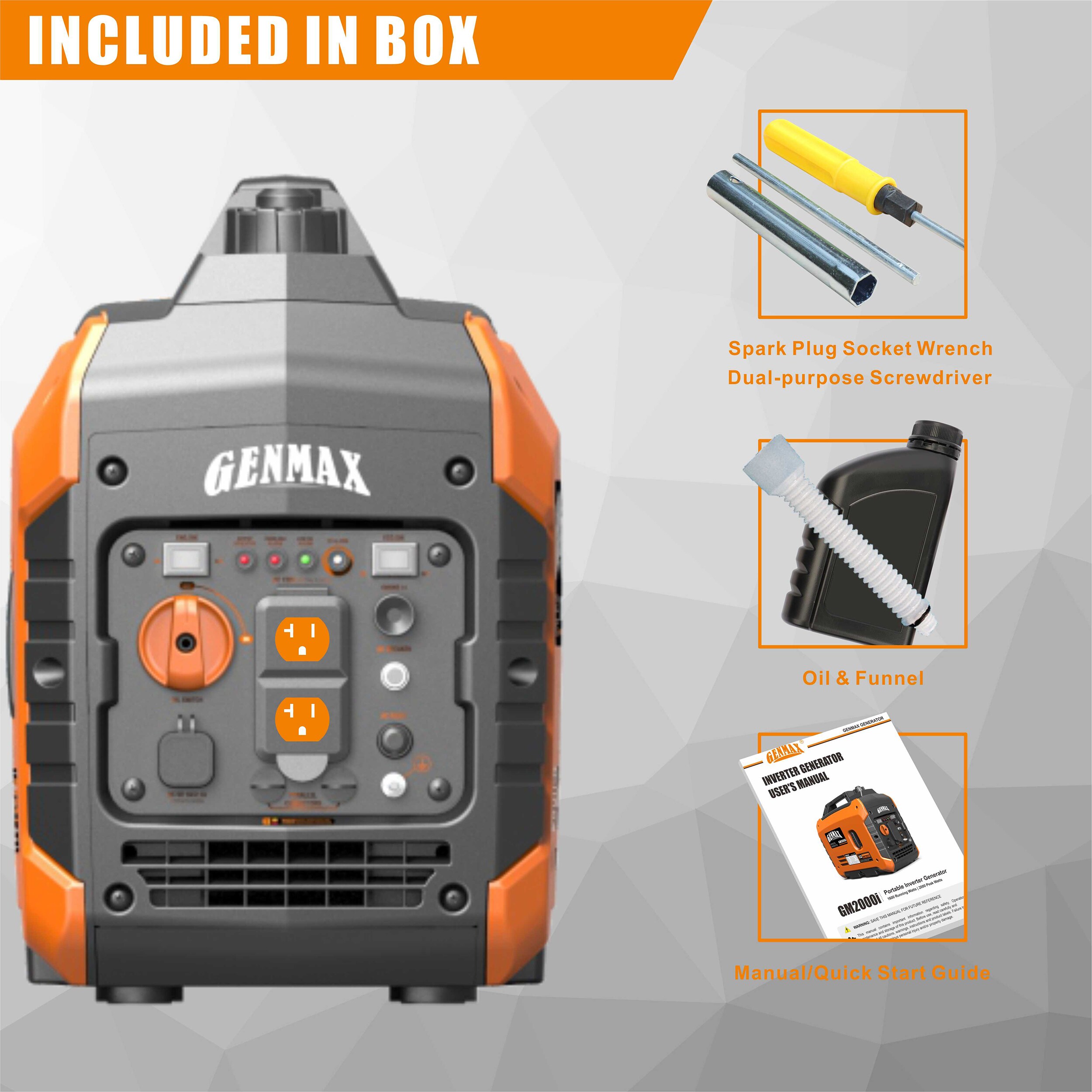 GENMAX GM2000I Inverter-Generators - View #6