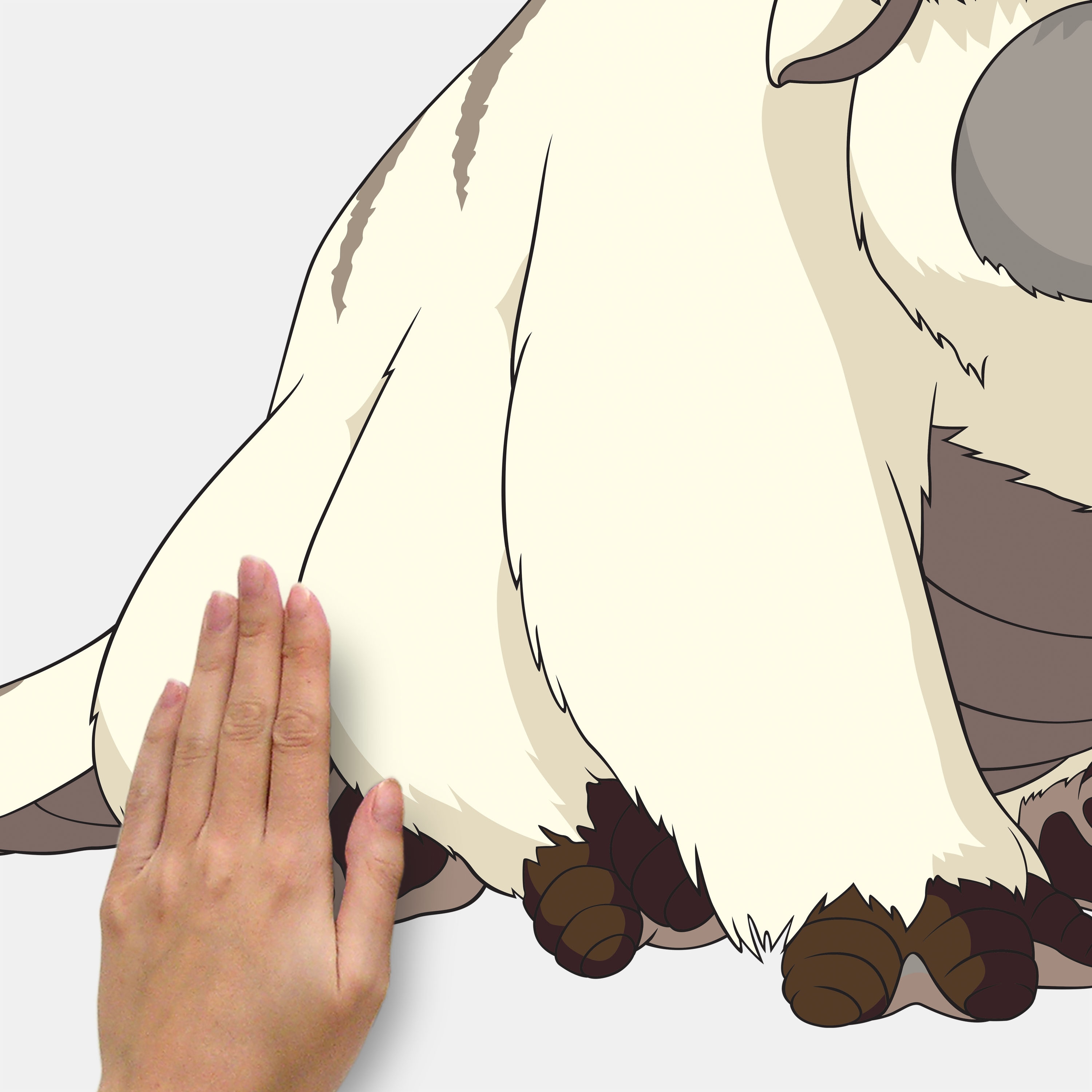 Avatar Appa Giant Peel & Stick Kids' Wall Decals - RoomMates: Character Wall Stickers, Self-Adhesive, 14 Pieces