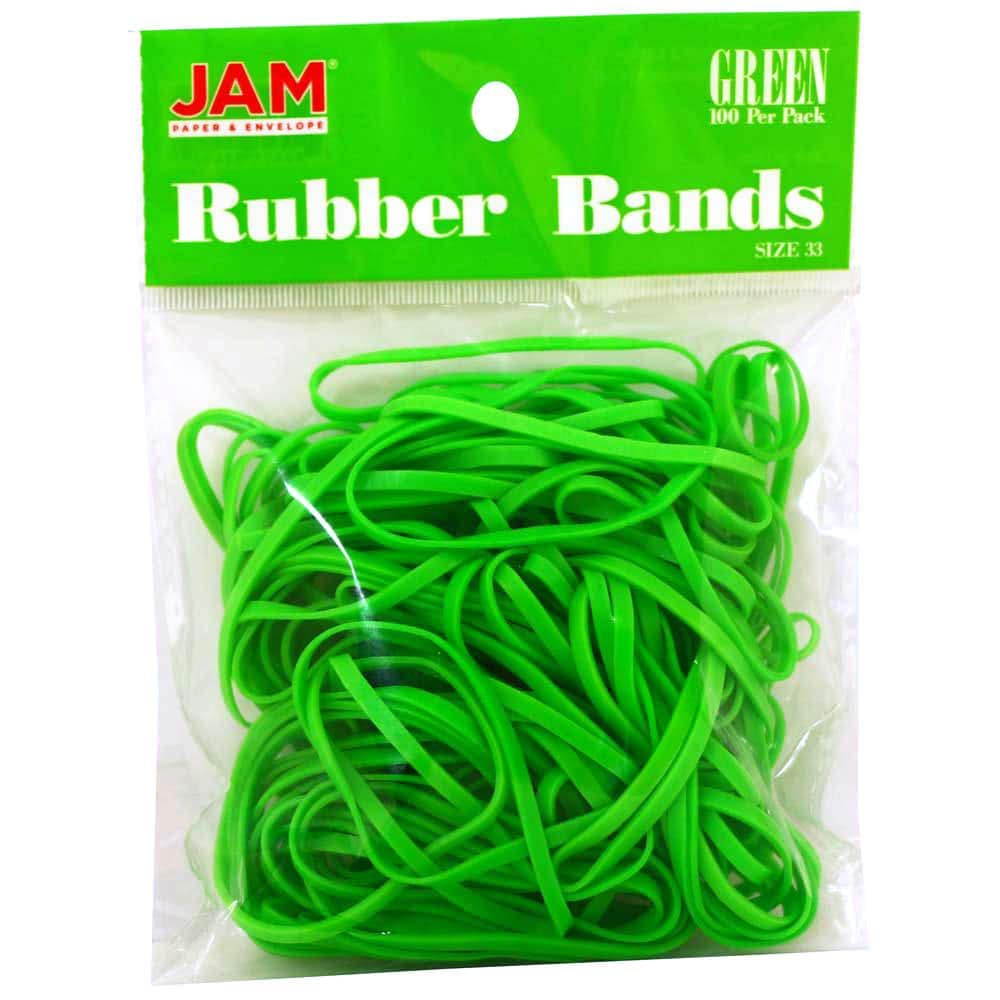 Colorful Rubber Bands - Size 33 - Multicolor - 5 Packs of 100