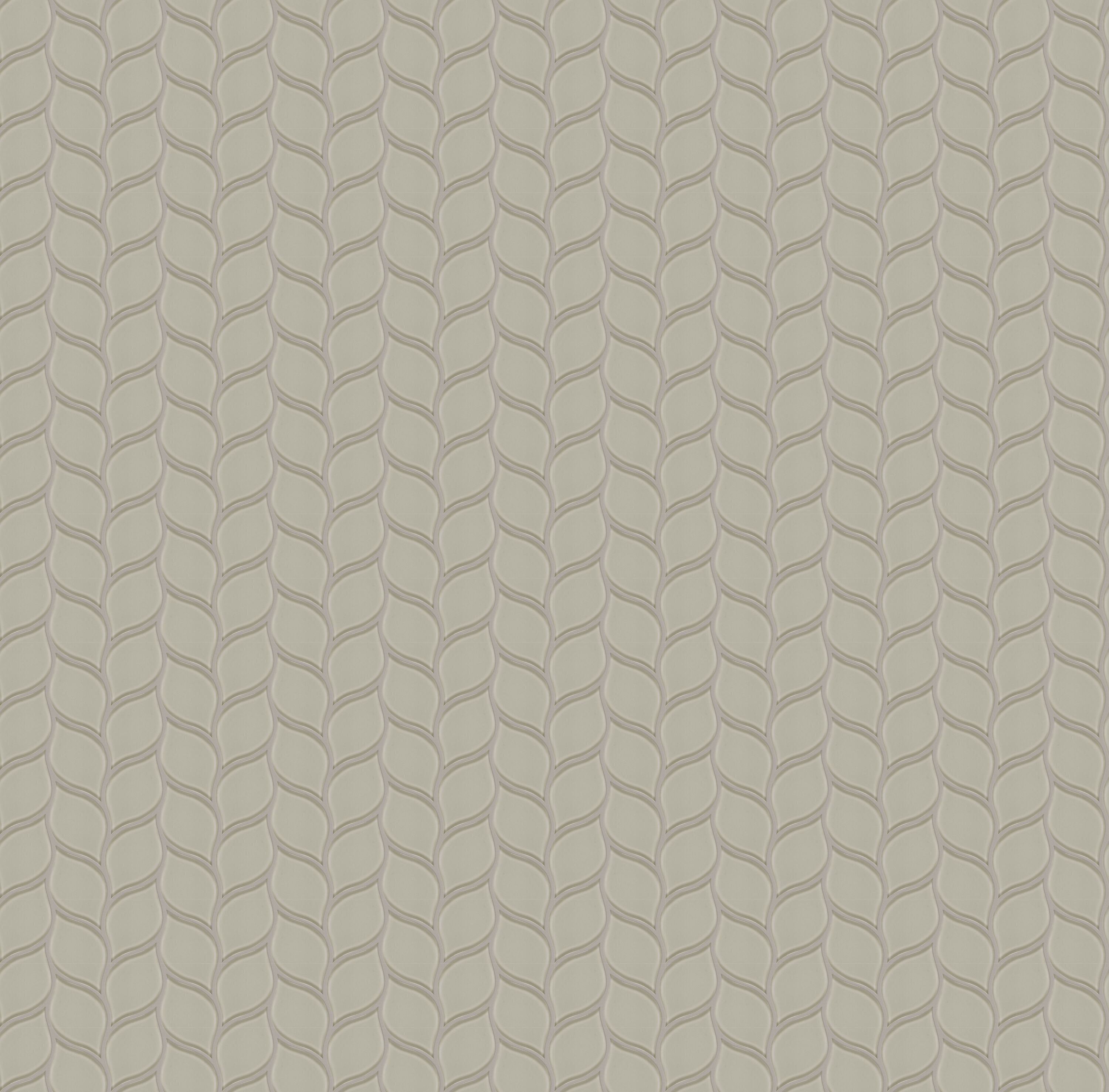 Anatolia 3001-0038-0 Element Earth Petal 12-in x 12-in Glossy Glass Arabesque Mosaic Wall Tile (9.4-sq. ft/ Carton)