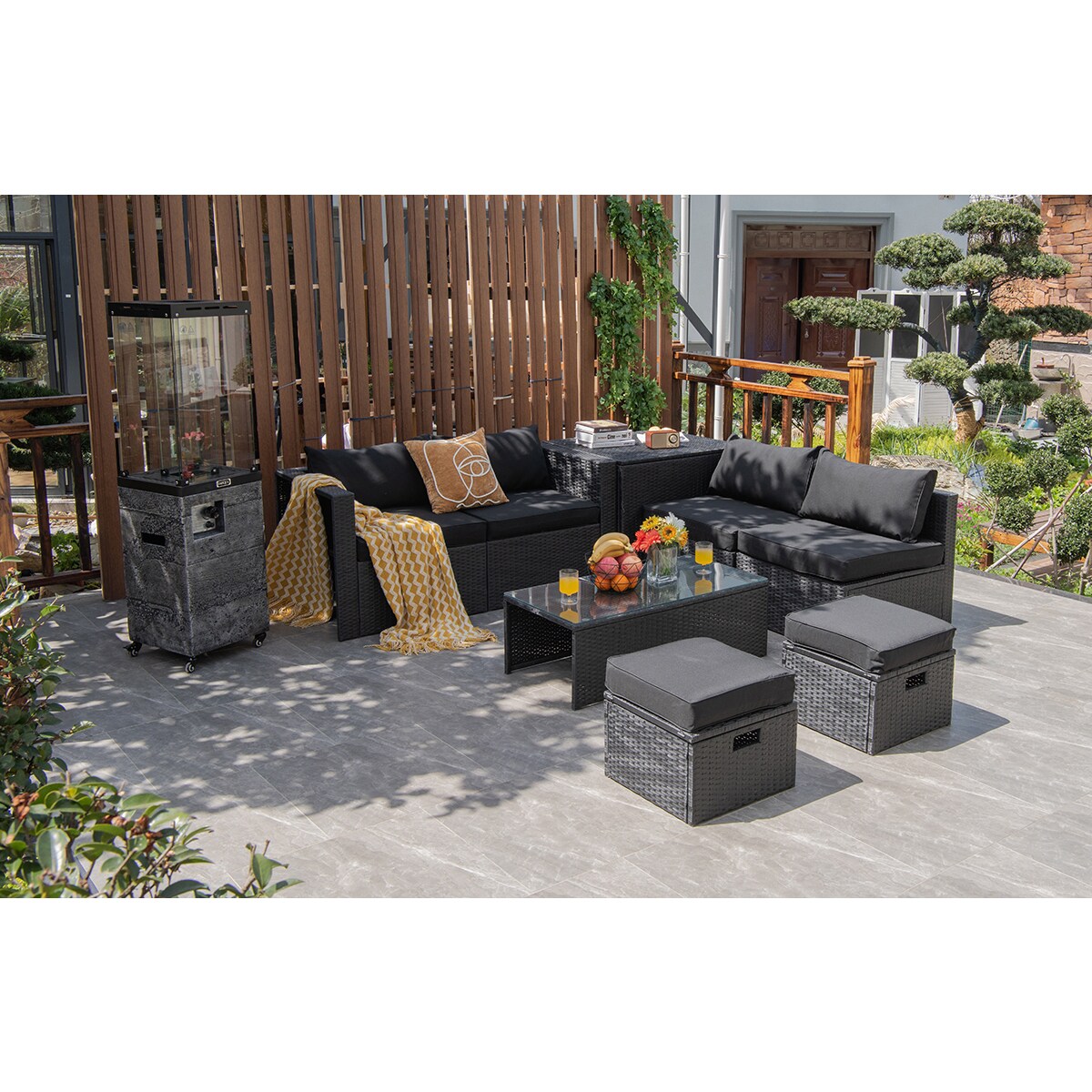 WELLFOR OUG68605DK+ Patio-Conversation-Sets - View #2