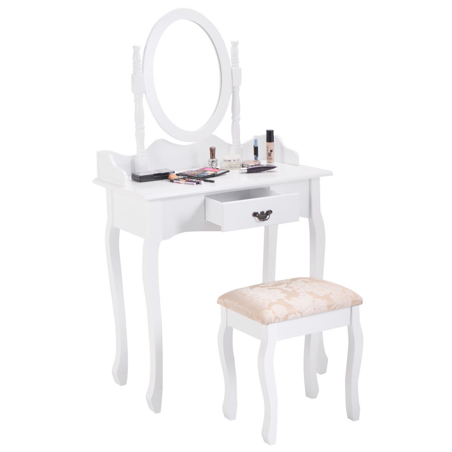 Costway CSHY003091 Bedroom-Vanities - View #5