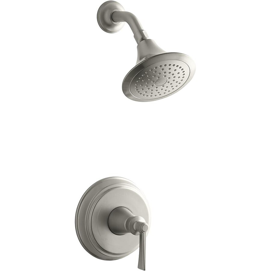 Archer Single-Handle 1-Spray 2.5 GPM Tub and Shower Faucet with Lever Handle in Vibrant Brushed Nickel Archer Single-Handle 1-Spray 2.5 GPM Tub and Shower Faucet with Lever Handle in Vibrant Brushed Nickel
