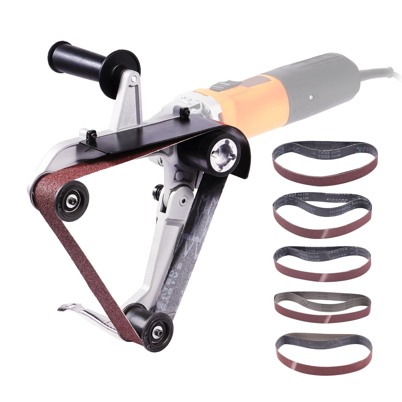 SUGIFT Belt Sander Adapter for Angle Grinder Pipe Polishing Attachment #CJWLSSGSS0431