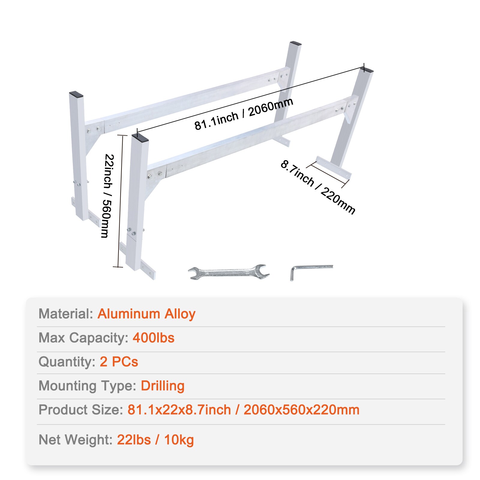 VEVOR SCXSHCH2400600645V0 Cargo-Racking - View #7