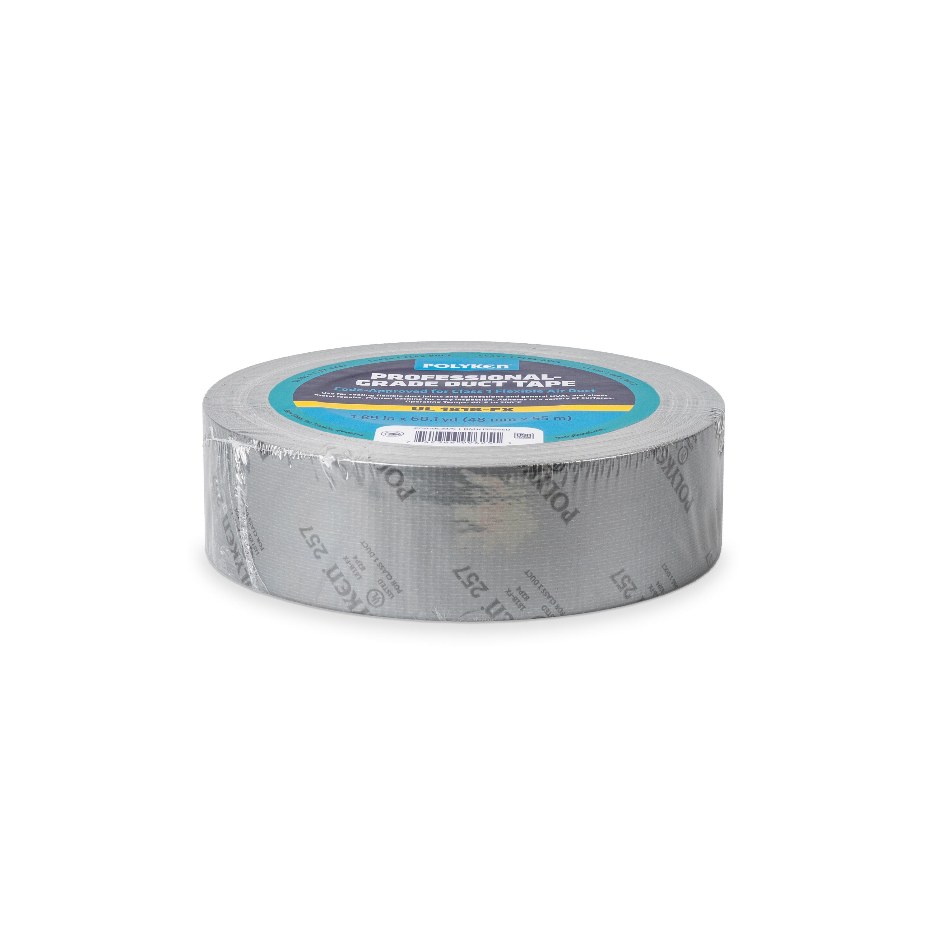 Christy's 2 x 60 YD Silver Cloth Duct Tape - 7 mil - Christy's