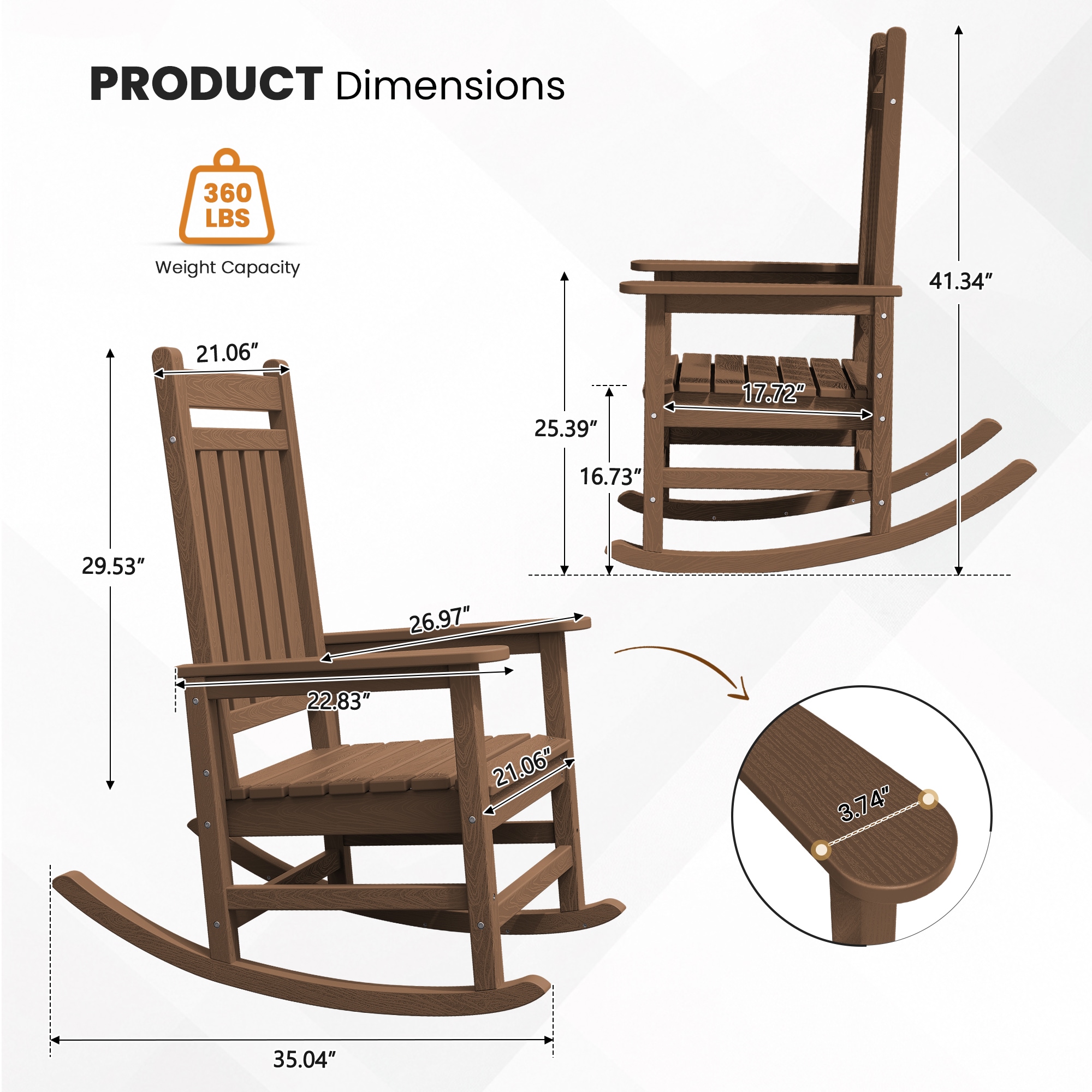 VOUA AK-JKTRGBYY1-BN Patio-Chairs - View #3