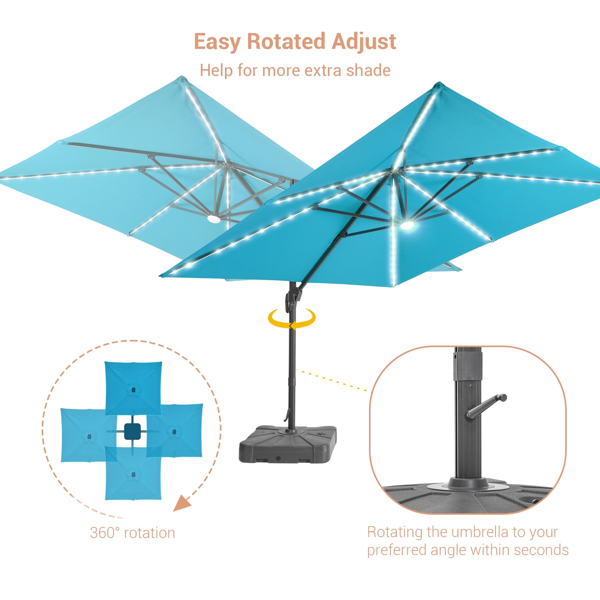 ACEGOSES LW-LED1010-LB Umbrellas-2 - View #7