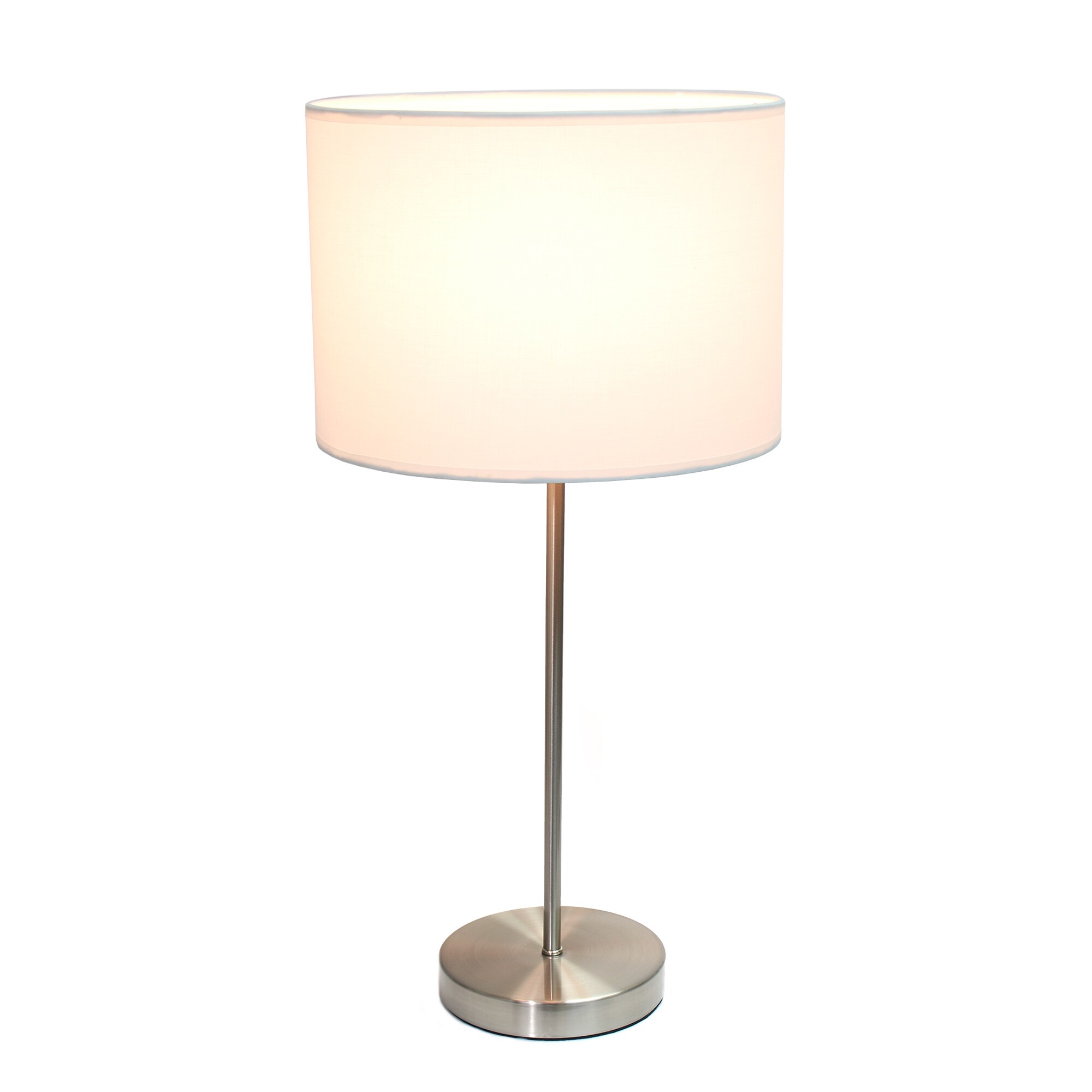 Simple Designs LT2040-WHT Table-Lamps - View #2