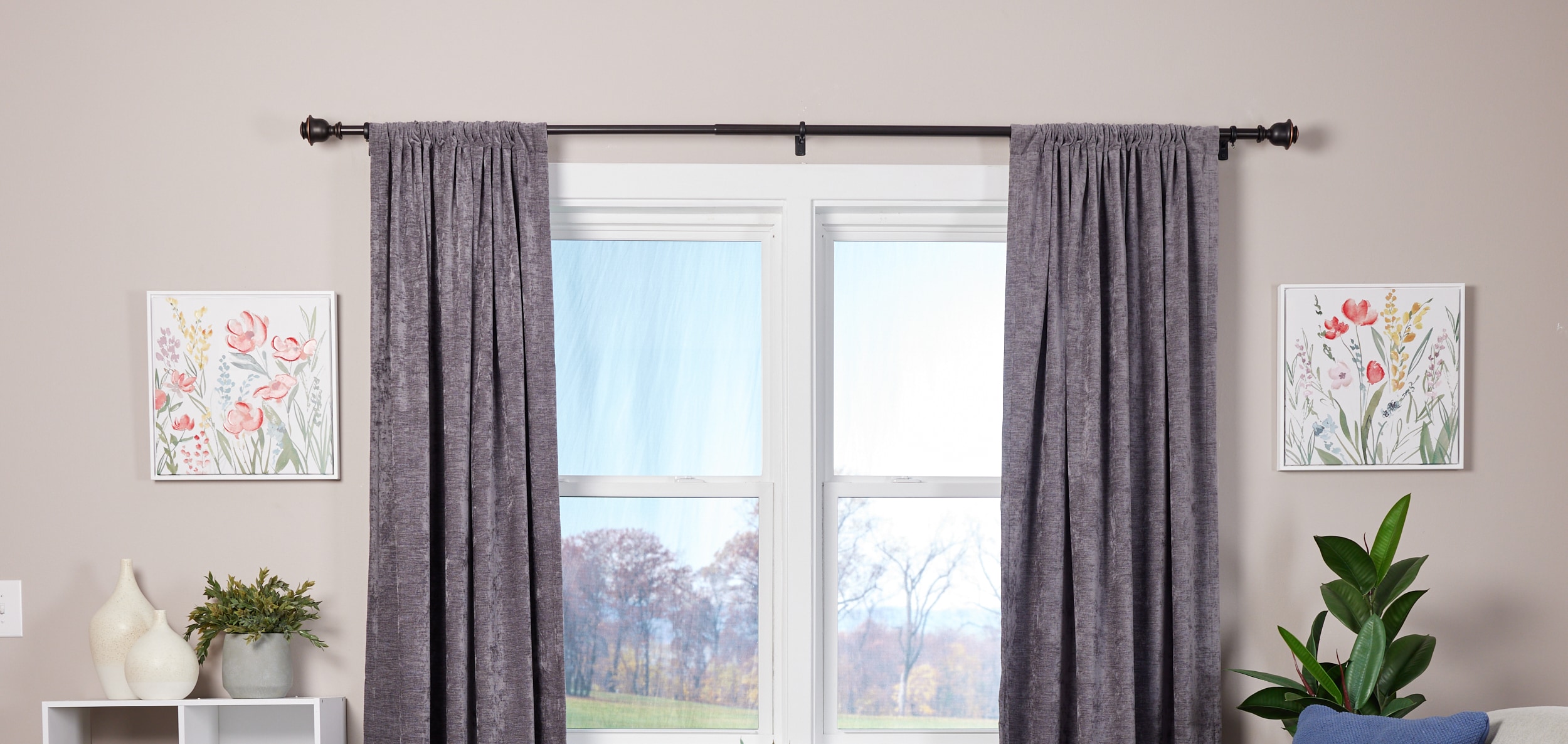 allen + roth FSI 1331B DORB Curtain-Rods - View #5