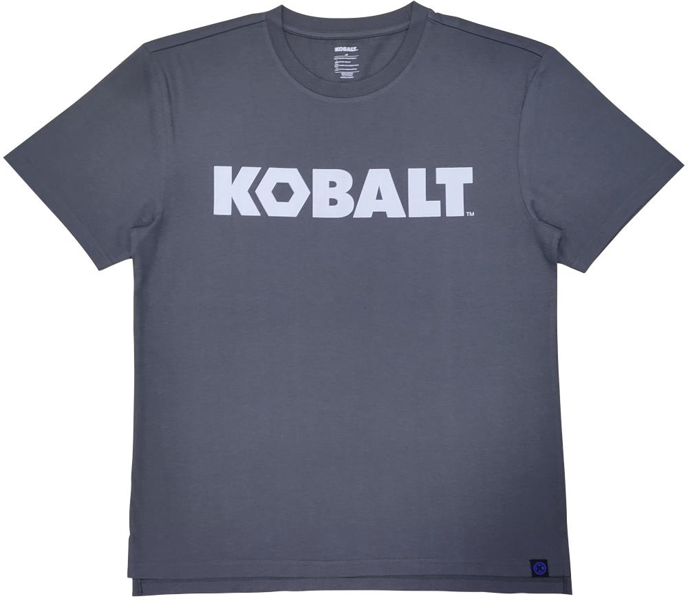 Men's Short Sleeve Graphic T-shirt (Medium) Cotton in Gray | - Kobalt DANEX-005