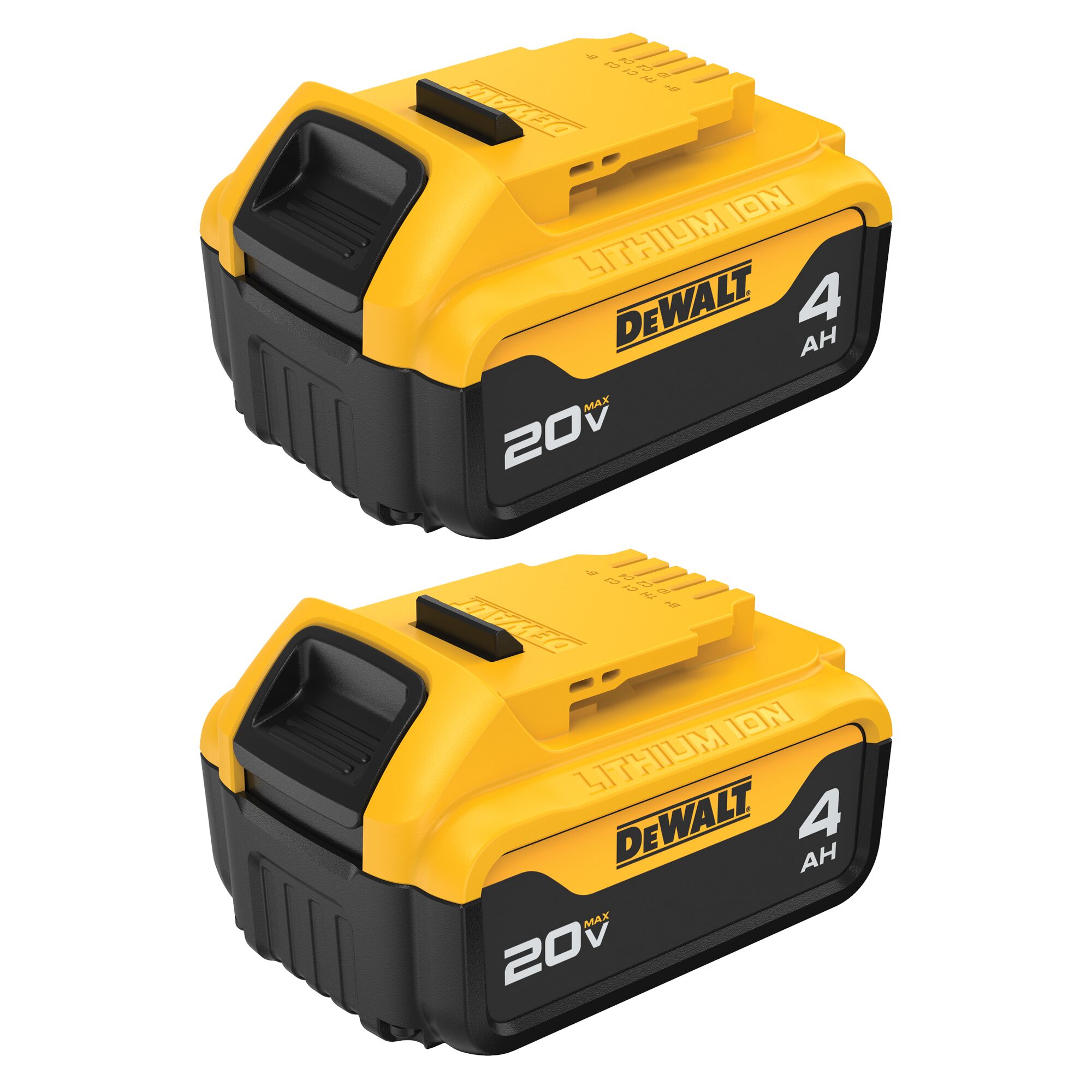 DEWALT 20-V 2-Pack Lithium-ion Battery (4 Ah) DCB204-2 Sansujyuku sansujyuku.com