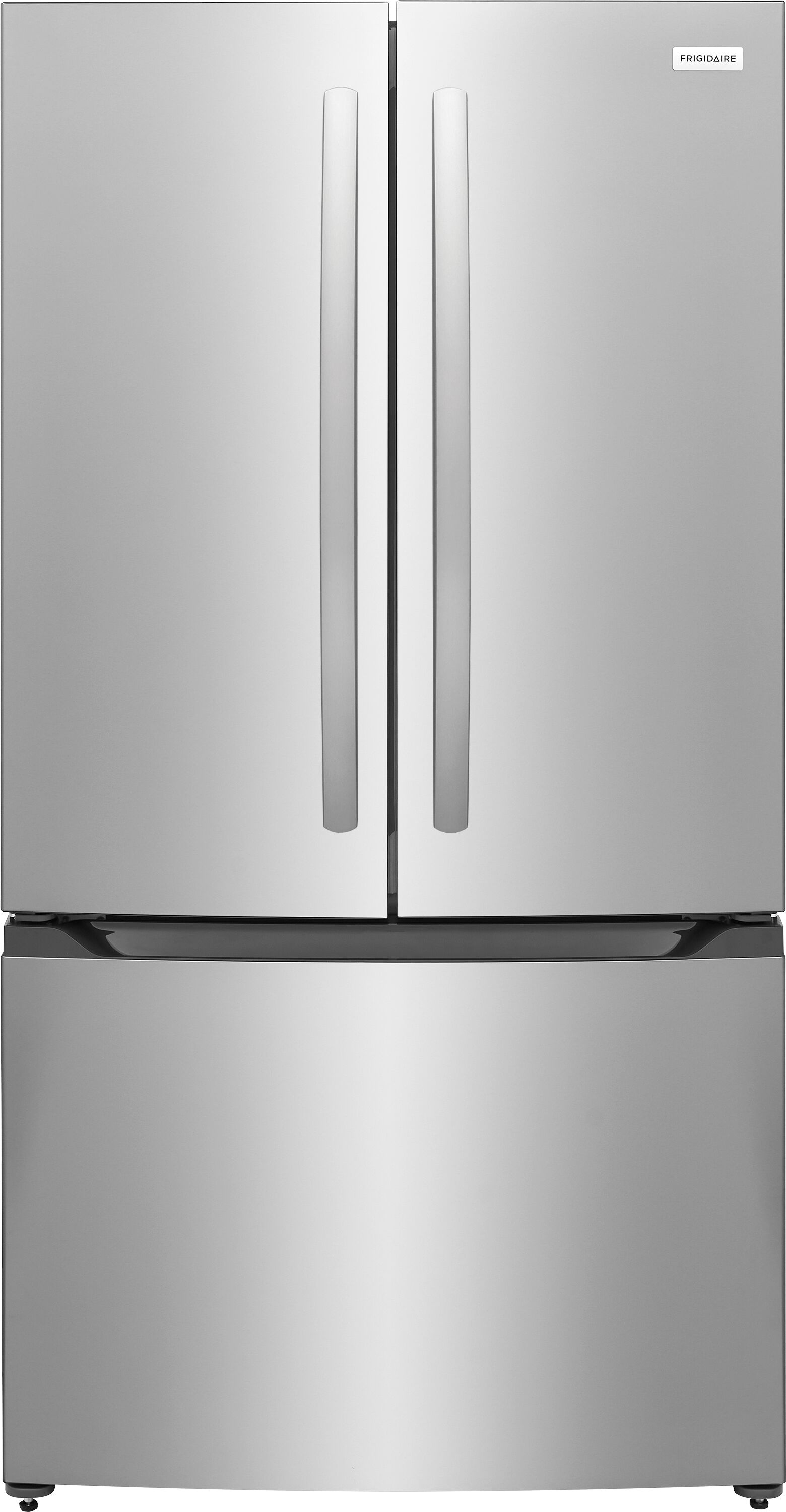 Frigidaire Counter-Depth 19.9-cu ft 3 -Door 35-in Wide with Ice Maker ( Stainless Steel ) ENERGY STAR Certified #FRFG201LAV