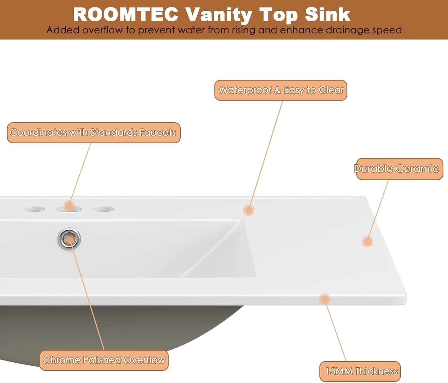 LOVMOR SF-R-XSP-24 Vanity-Tops - View #2