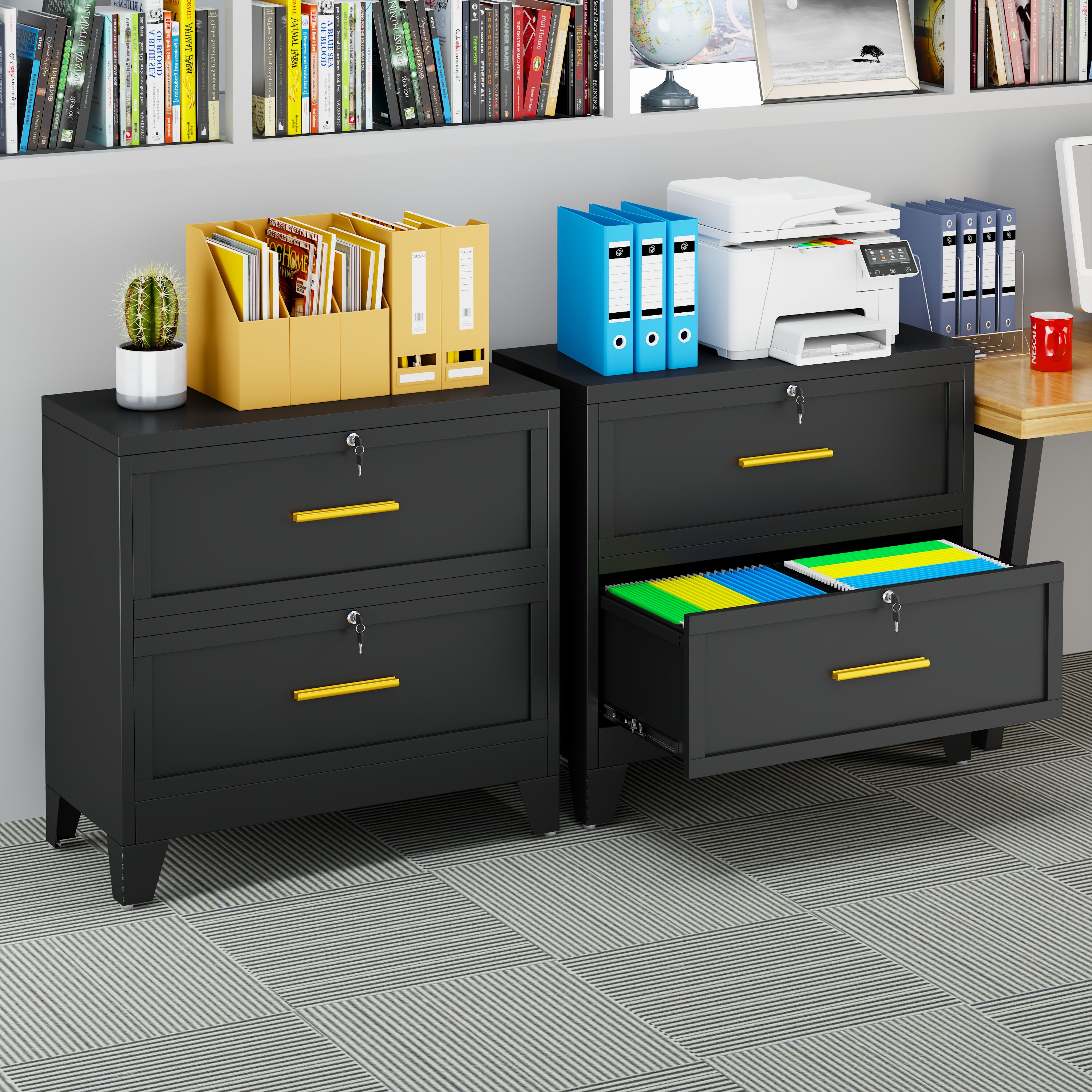 GAIOUS YSXR-K2-B Filing-Cabinets - View #6