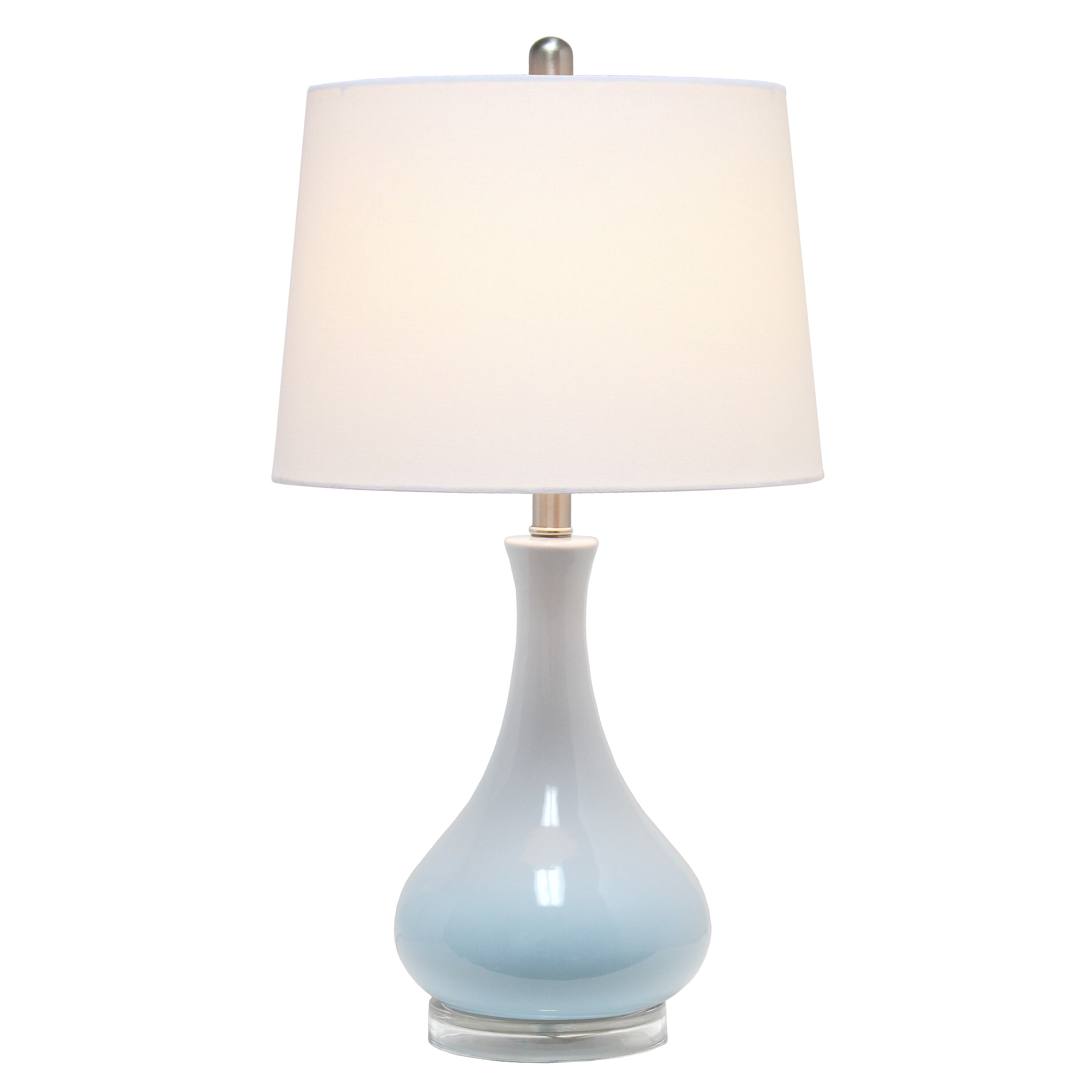 pale blue desk lamp