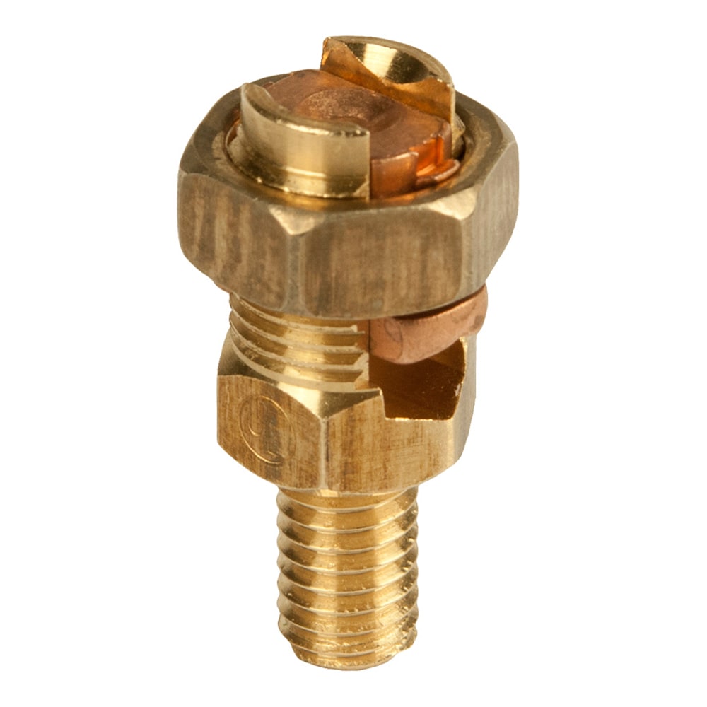 BURNDY 0.32in Copper Split Bolt in the Split Bolts department at