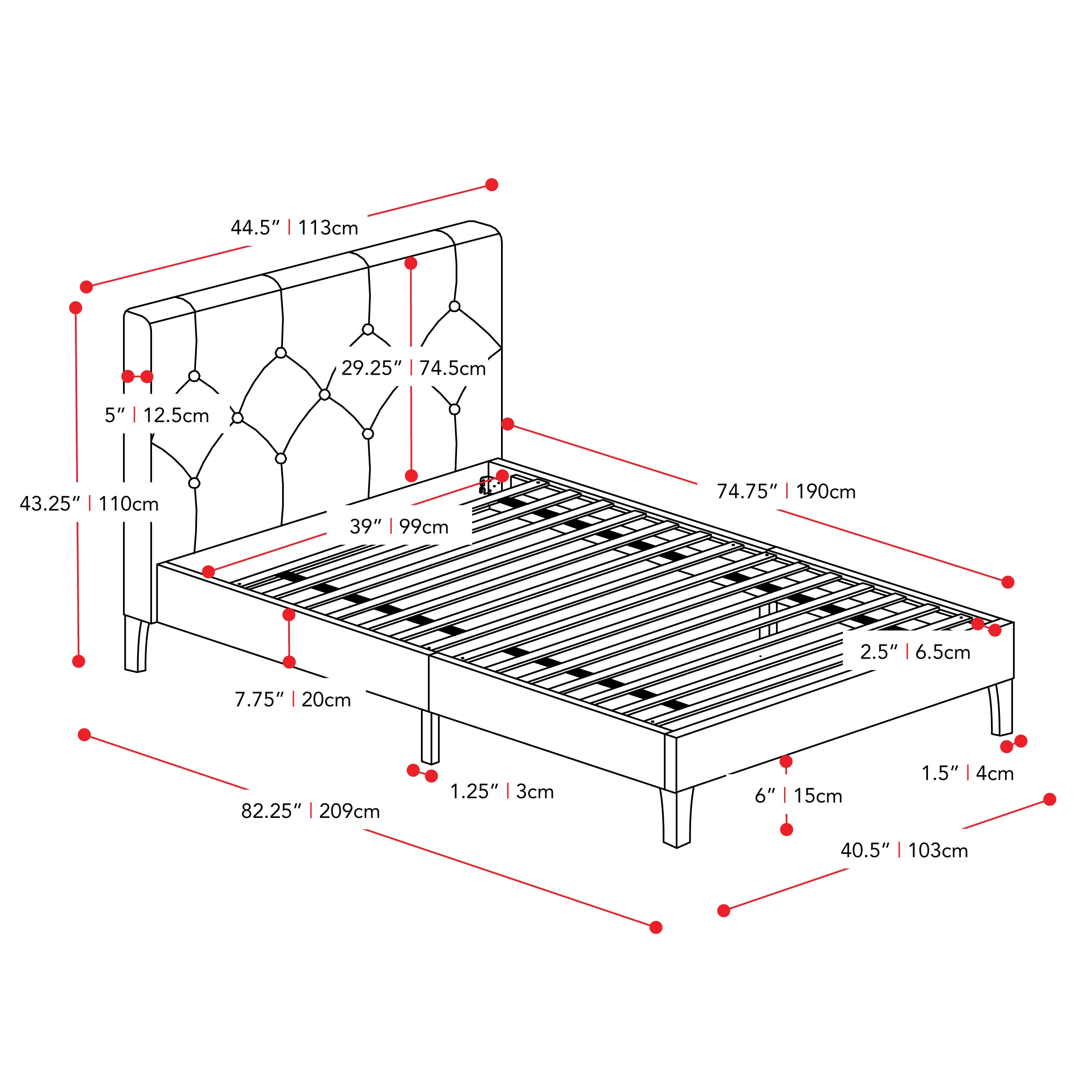 CorLiving BRH-104-S beds - View #4