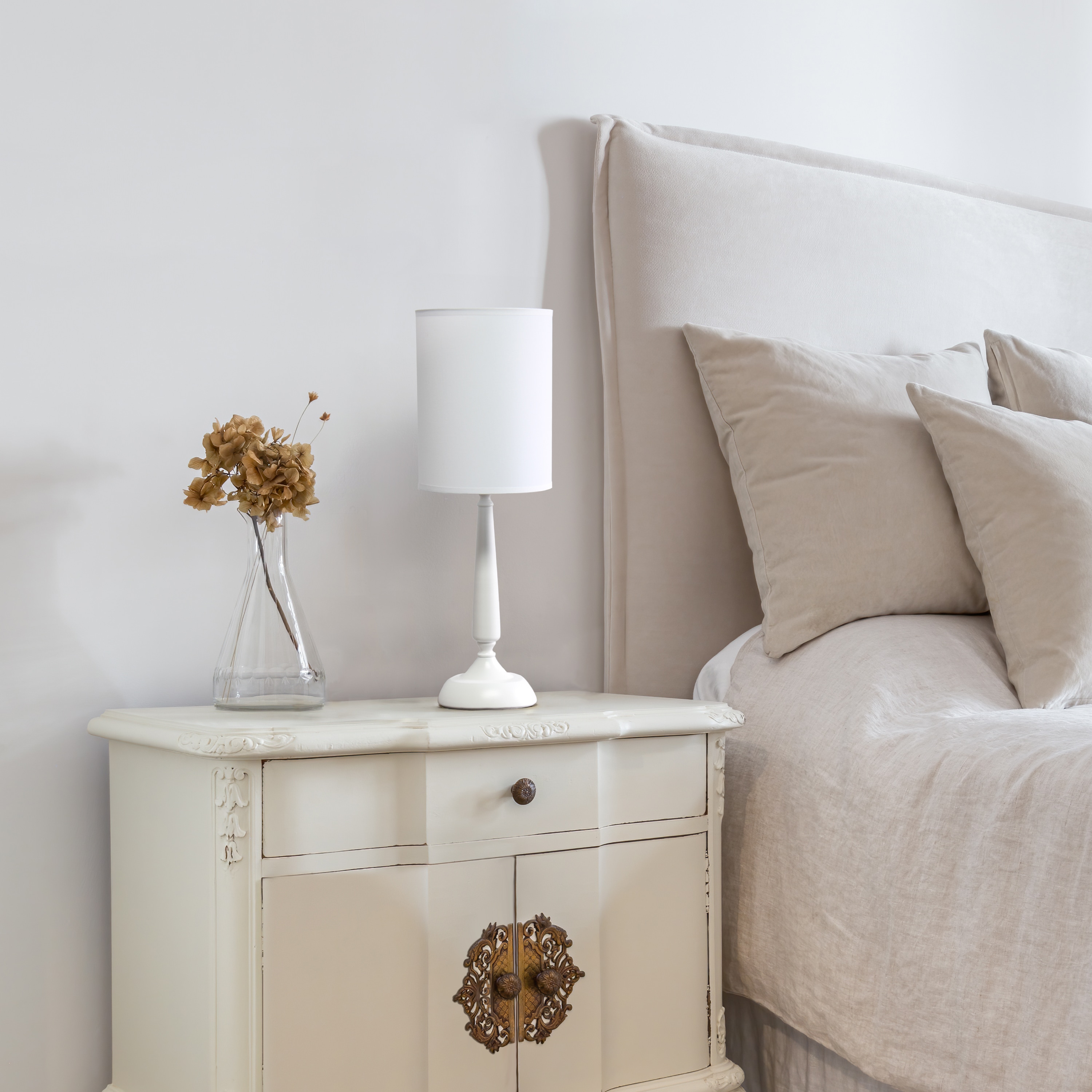 Simple Designs LT2075-WHT Table-Lamps - View #5
