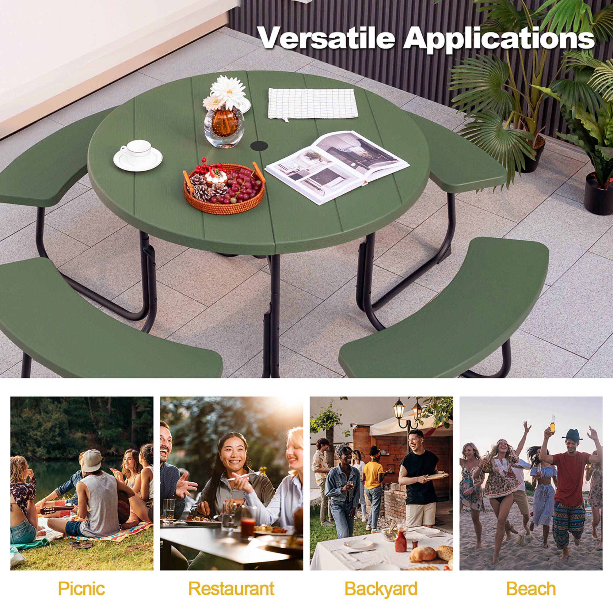 Costway LWS00112 Patio-Dining-Sets - View #6