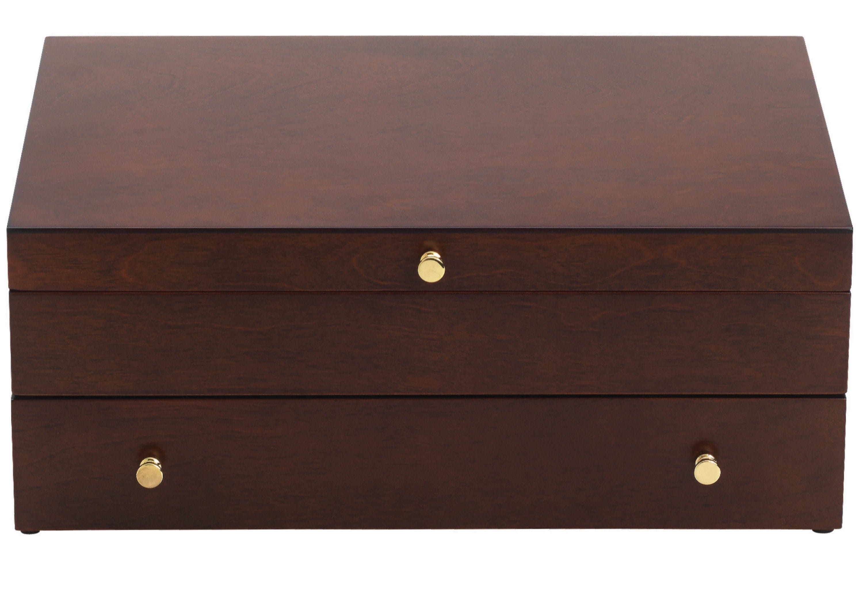 LENOX 893826 15-Inches x 11-Inches Brown Mahogany Wood Drawer organizer