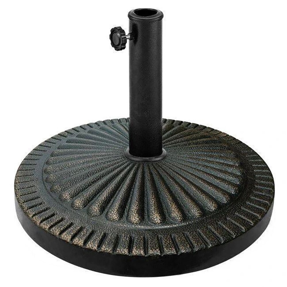 Fun Orange FUNHWCP79 Bronze Patio Umbrella Base