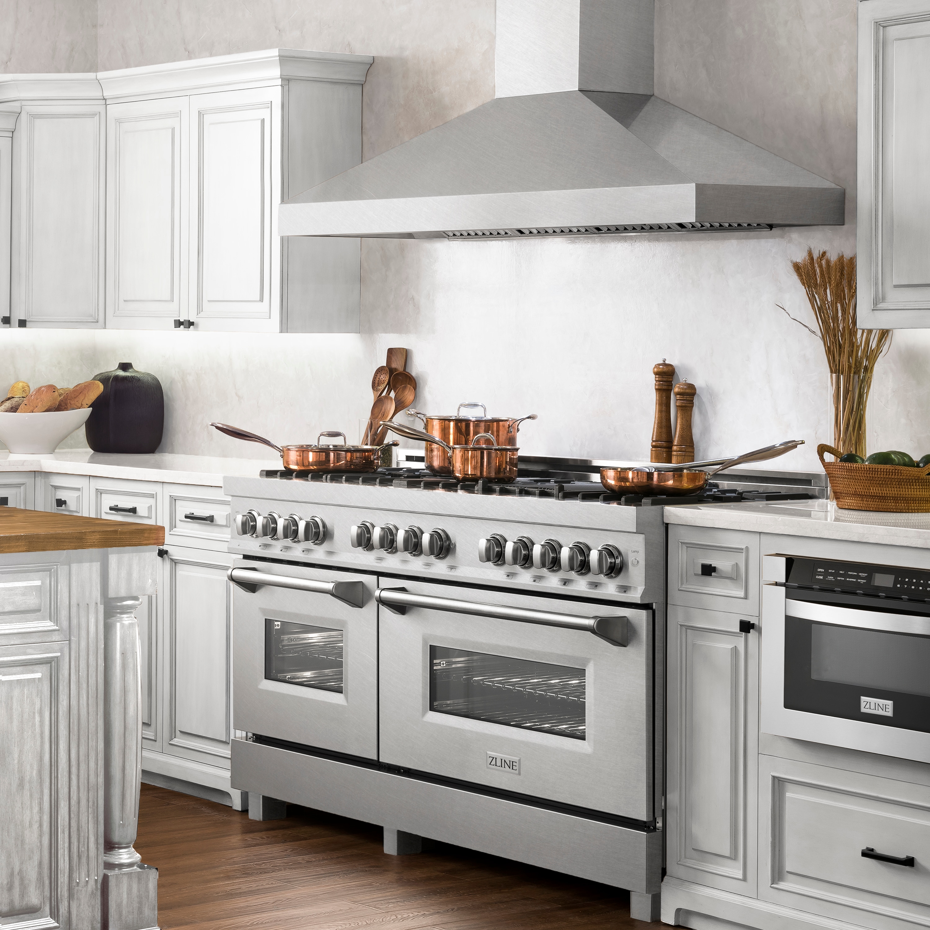 ZLINE KITCHEN & BATH RAS-SN-BR-60 Double-Dual-Fuel-Ranges - View #6