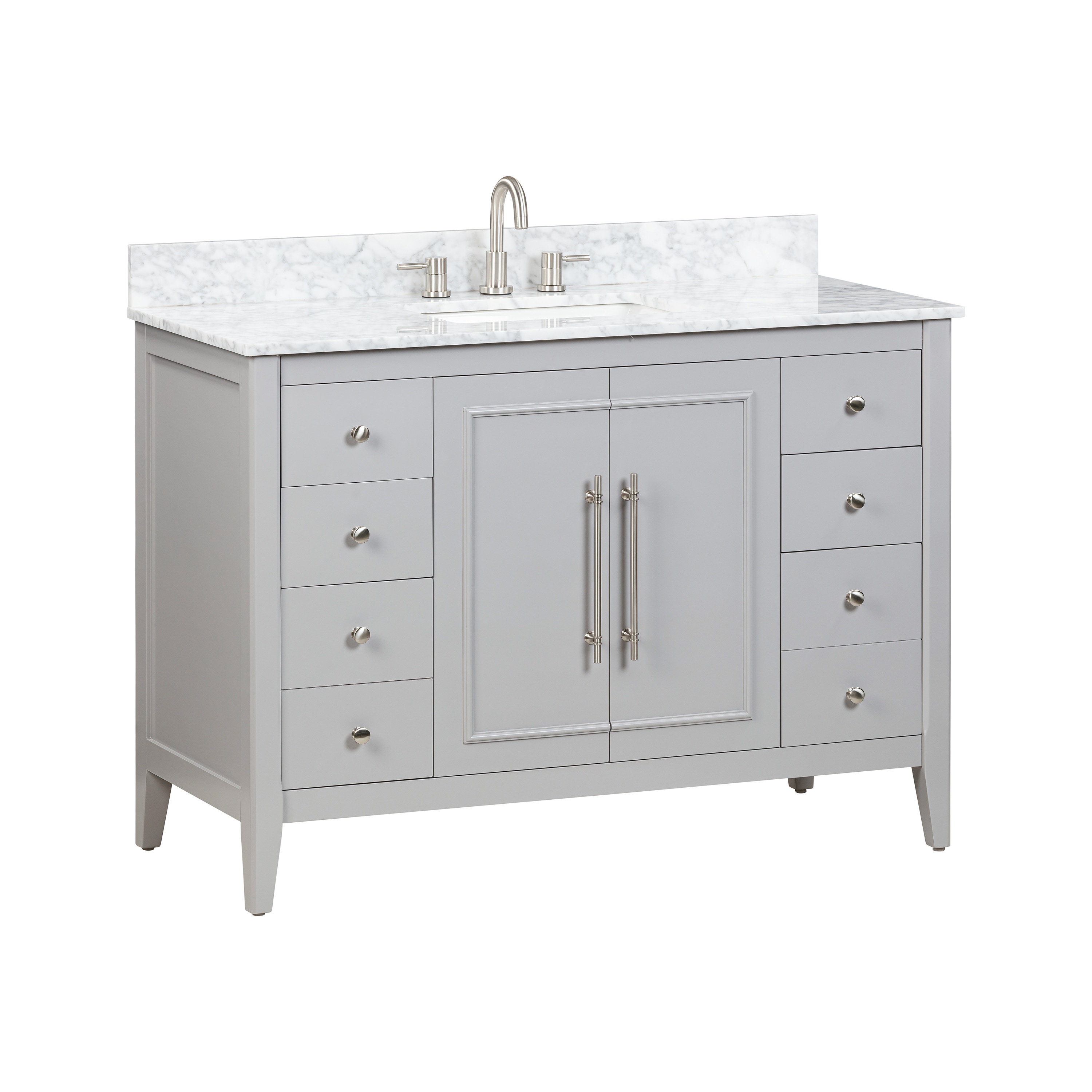 allen + roth L22014-VS48-TG Bath-Vanity-Combo - View #6