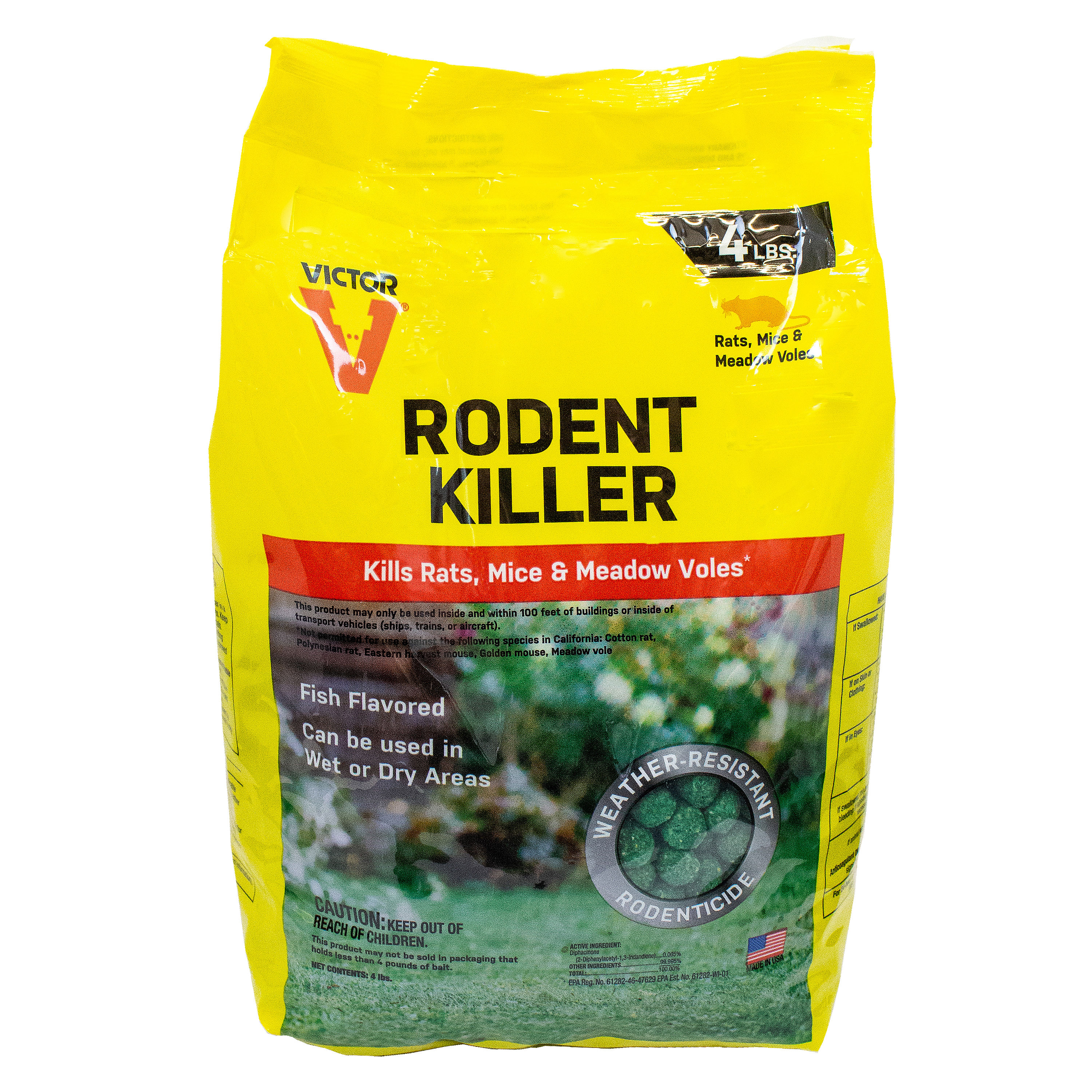 Certified Mouse Rodent Rat Poison Trap Killer-Child and Dog