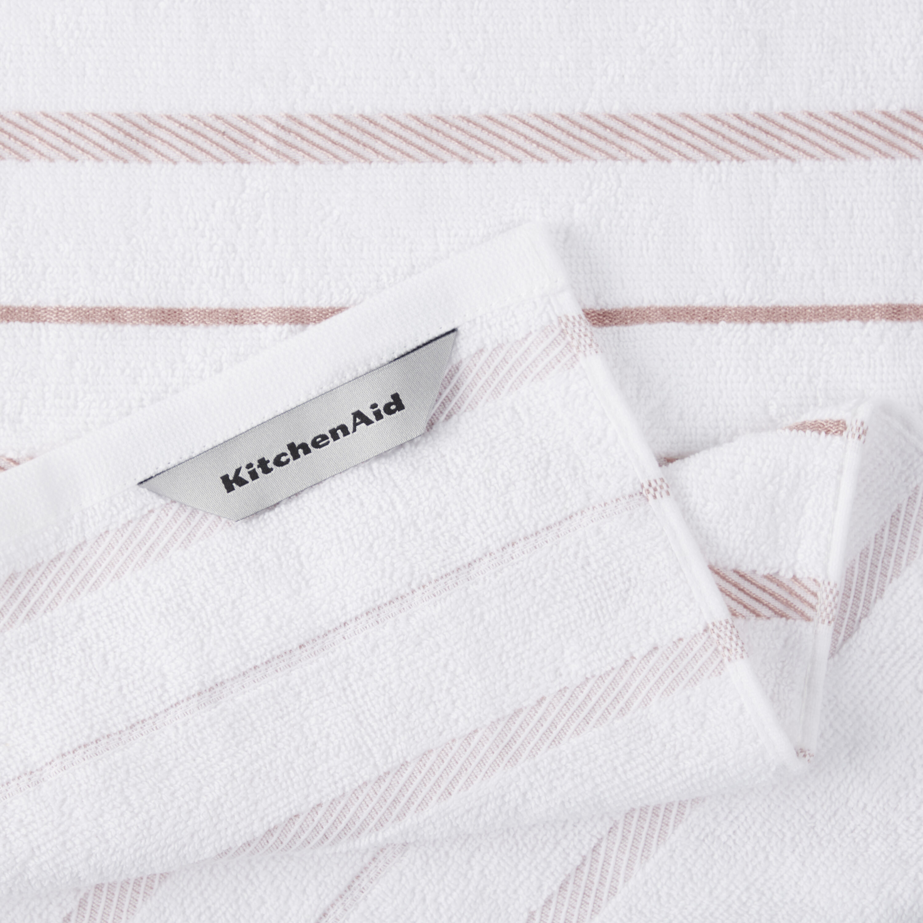 KitchenAid Stripe Gingham Dual Purpose Kitchen Towel 3-Pack Set