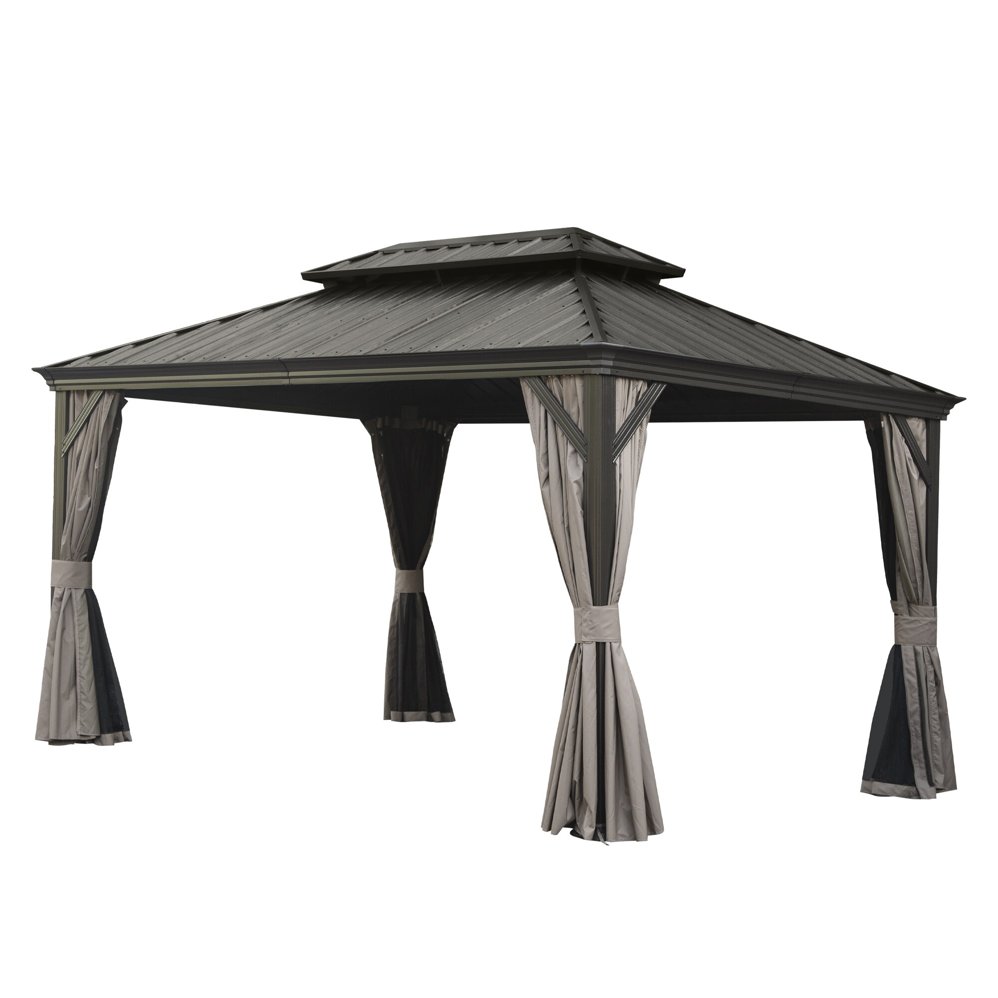 LOVMOR SF-X-W1859S00136 Wood-Resin-Gazebos - View #2