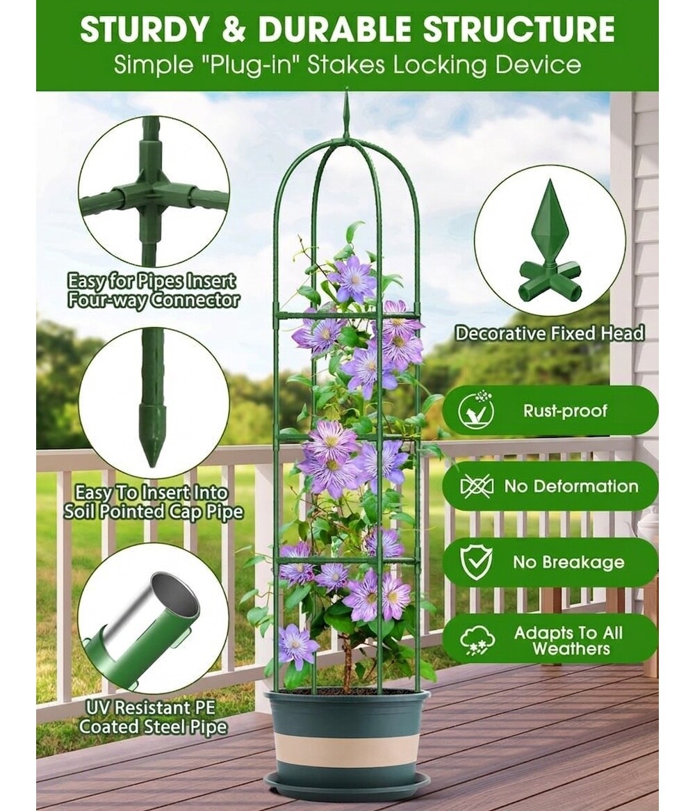 Justincity LJT0417T03 Garden-Trellis - View #3