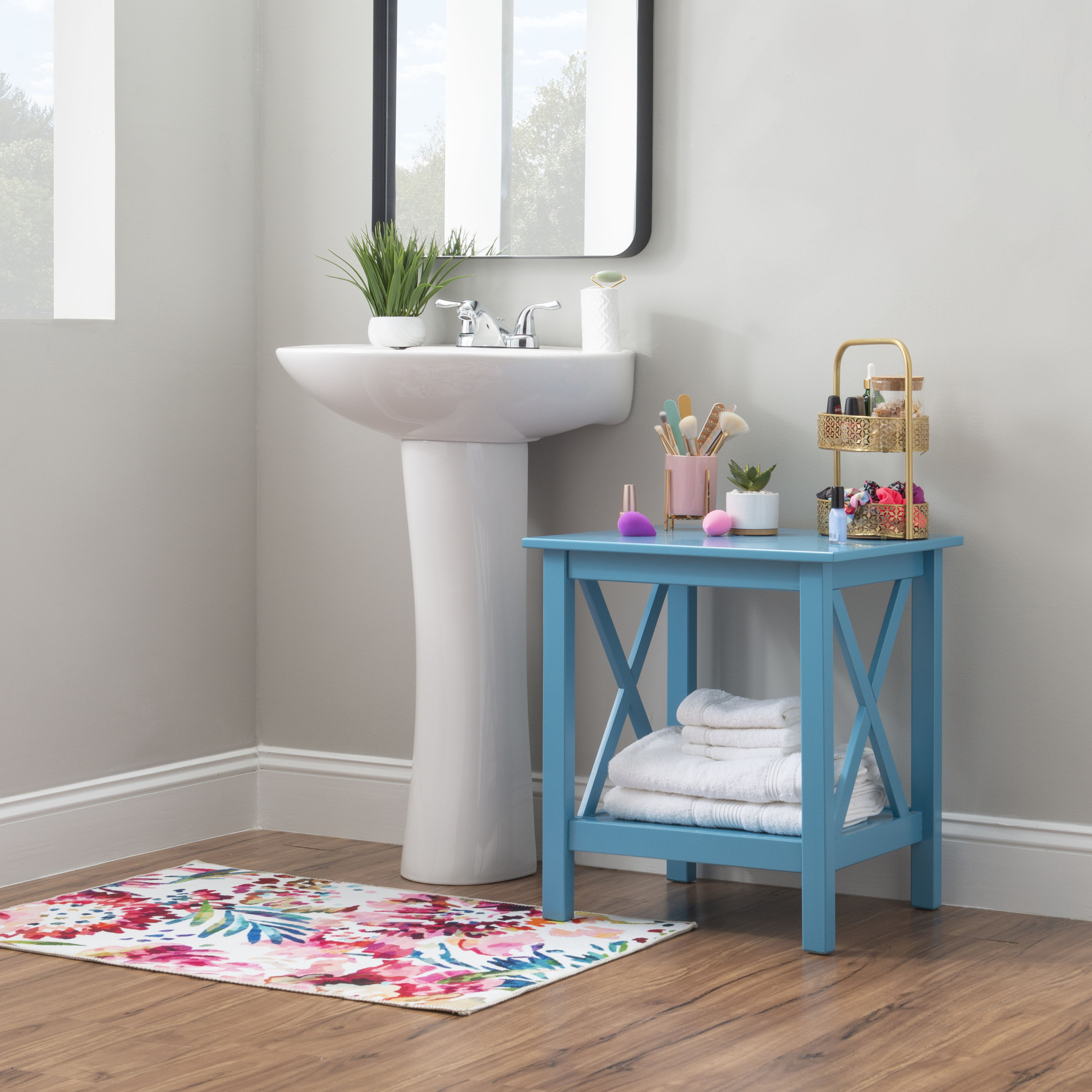 Linon DV67TEAL01U End-Tables - View #5