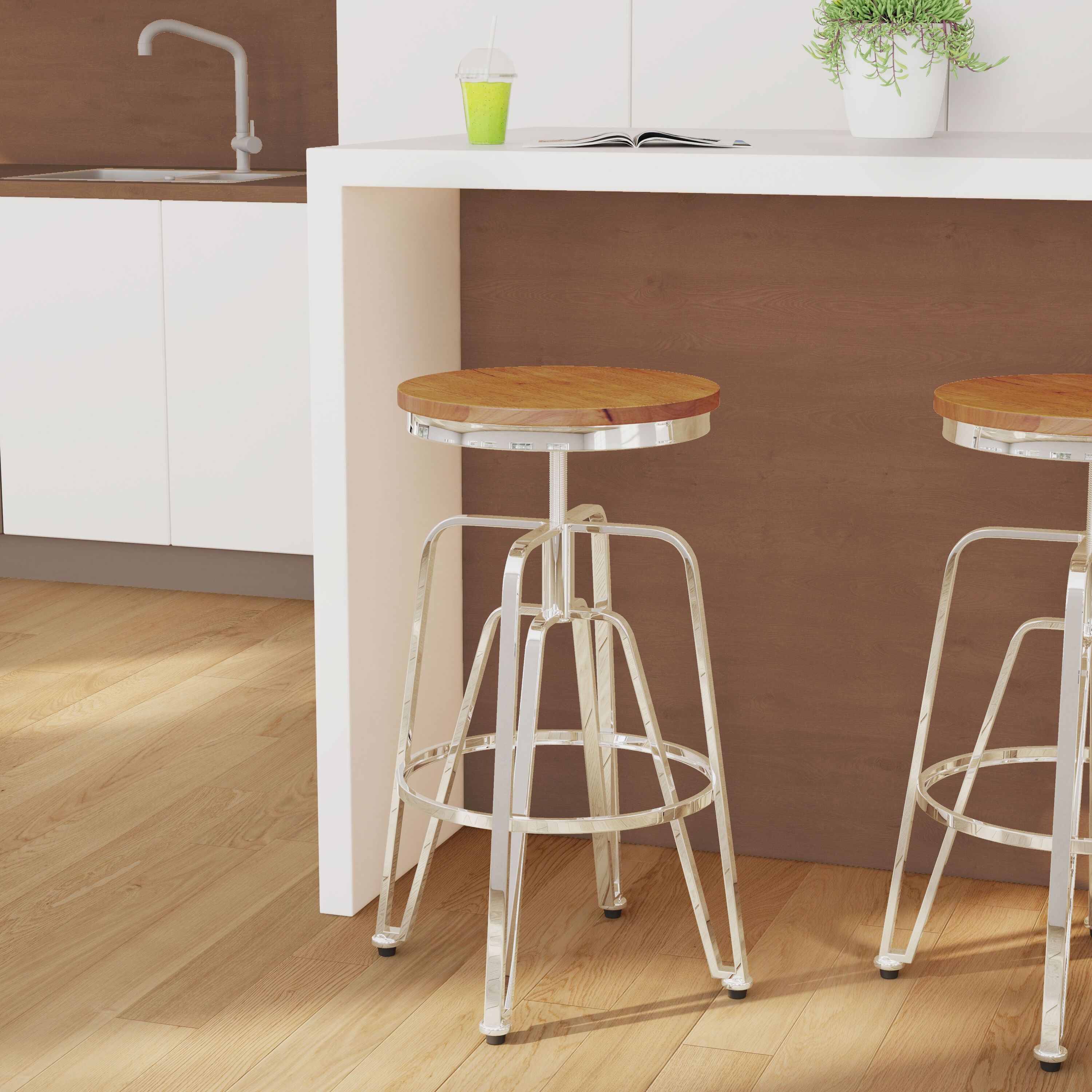 Linon LOWES2192 stools - View #7