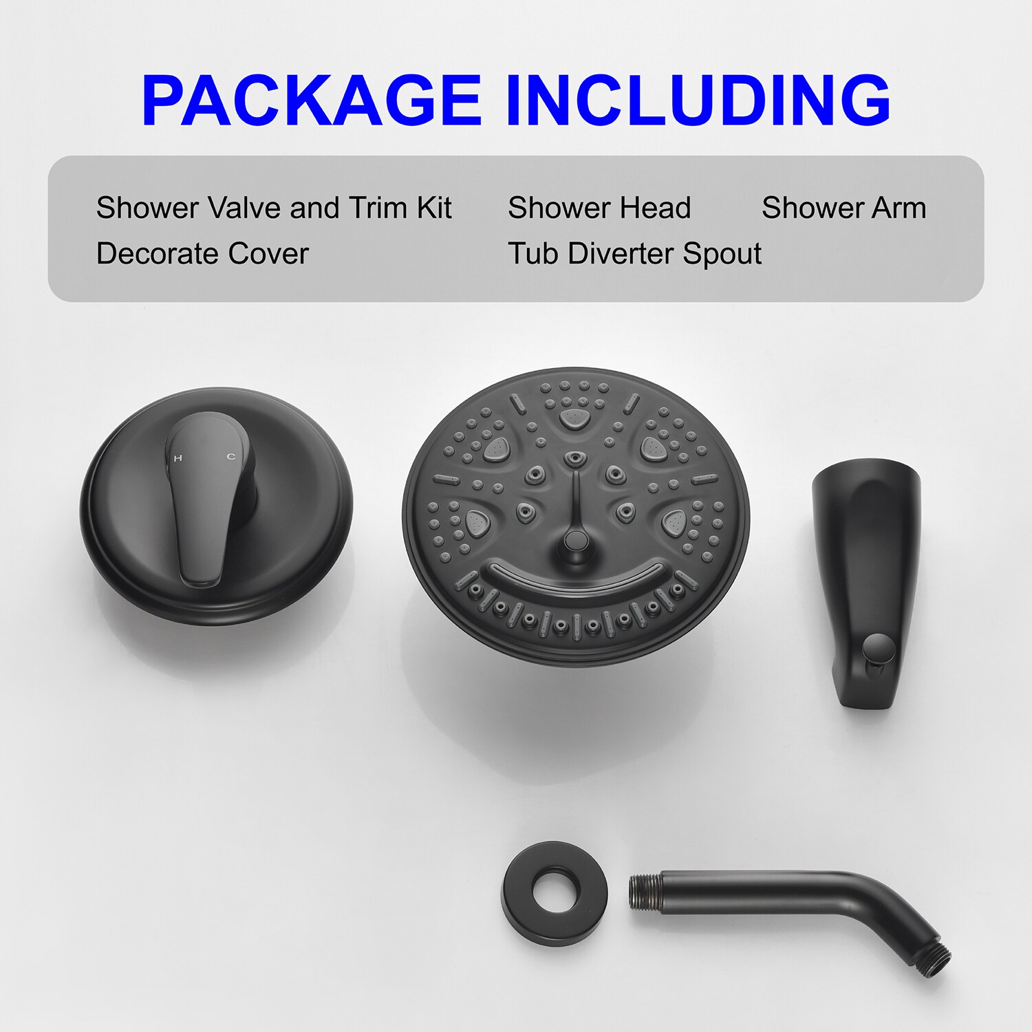 LUCKY ONE MA-ME58636 Showerhead-Bar-Panels - View #12