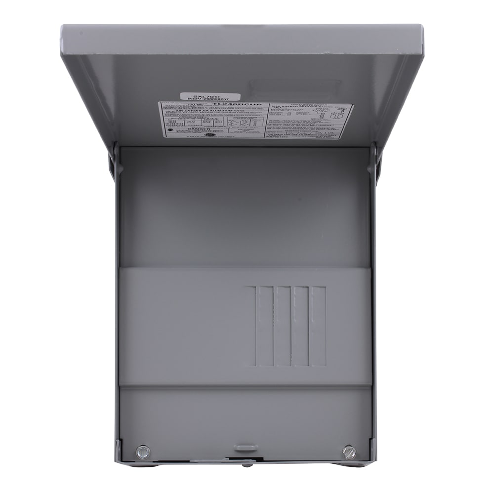 GE TL240RCUP PowerMark Gold 40 -Amp 2 -Spaces 4 -Circuit Outdoor Main lug Load Center