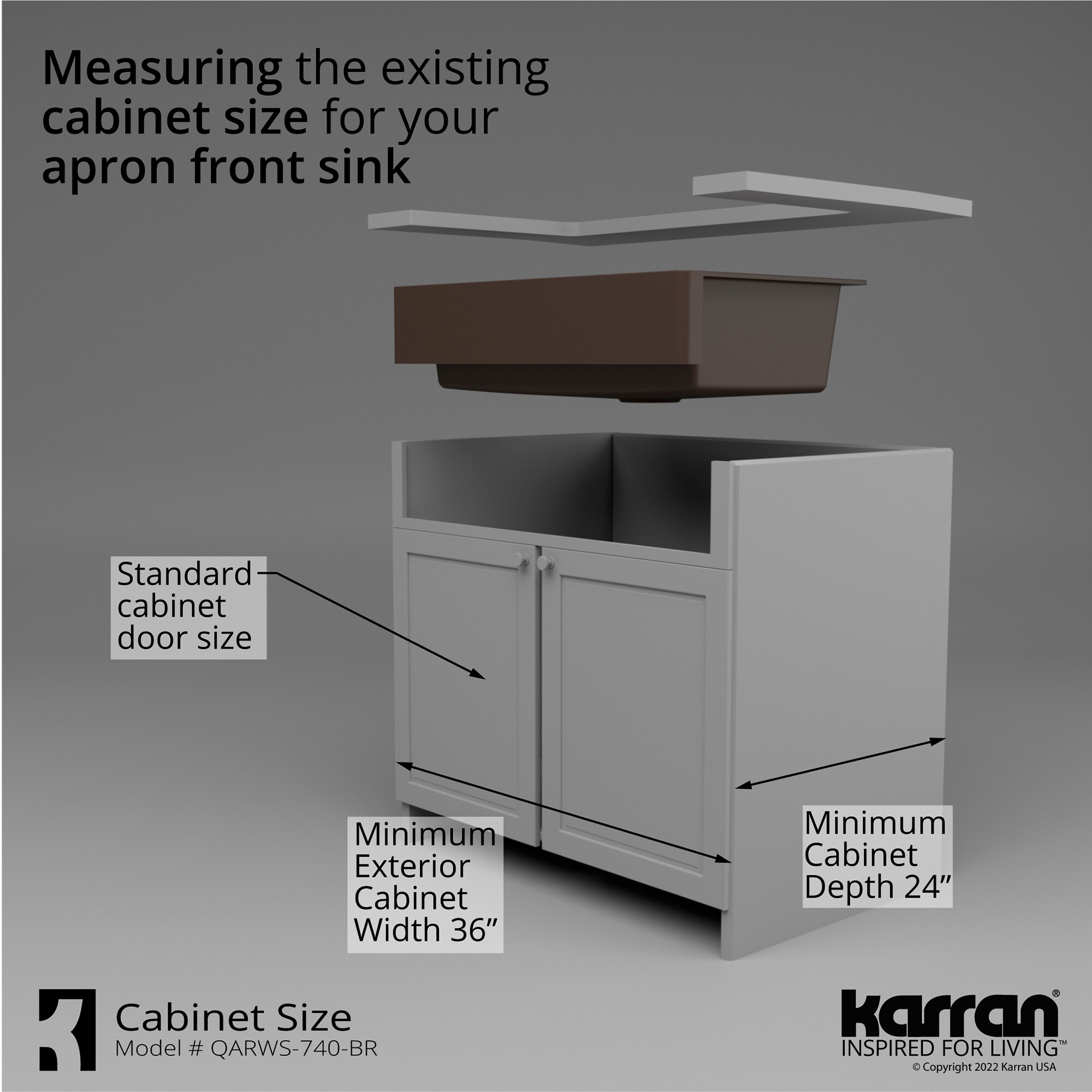 Karran QARWS-740-BR Kitchen-Sinks - View #9