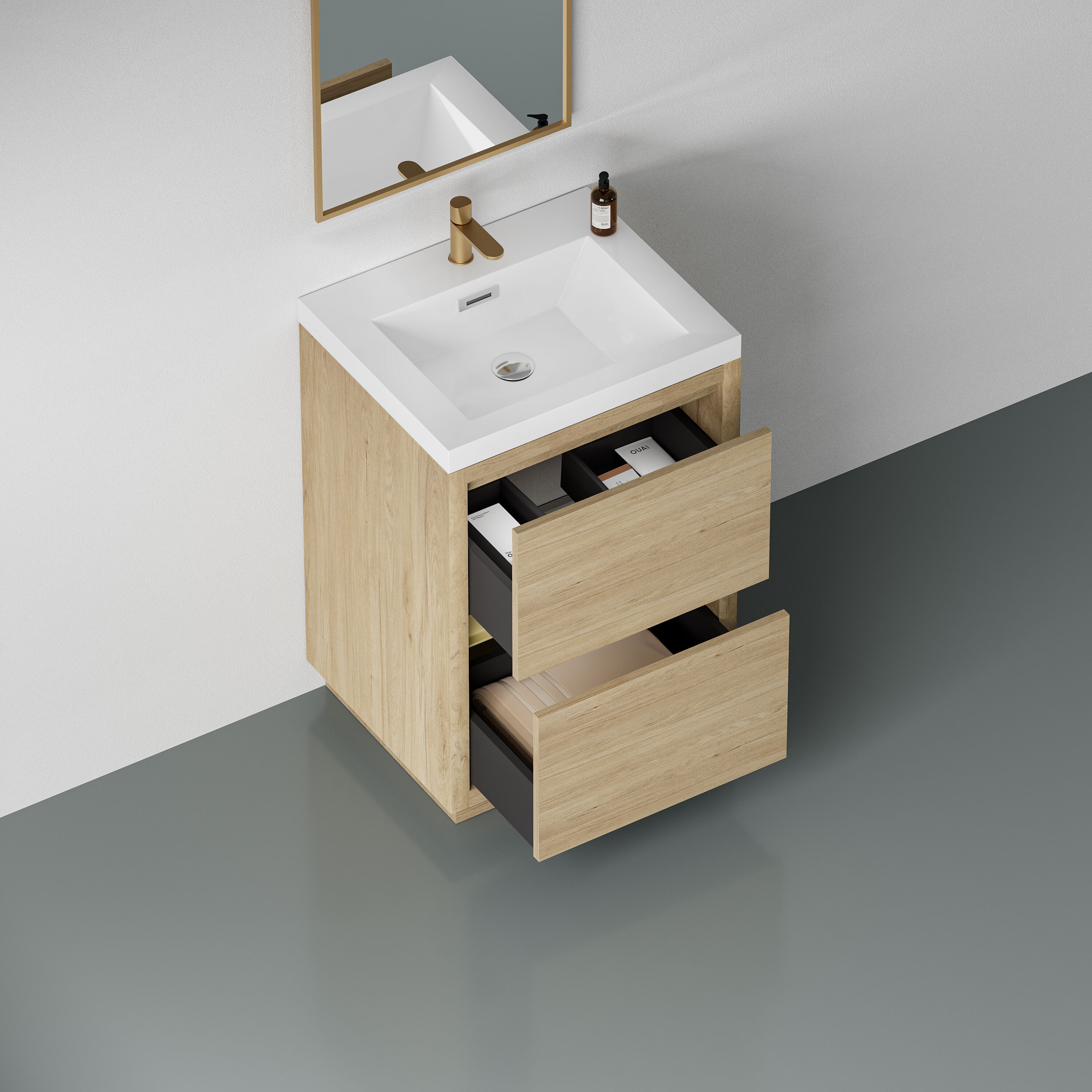 CASAINC MS-20048-CAB-WH Bath-Vanity-Combo - View #6