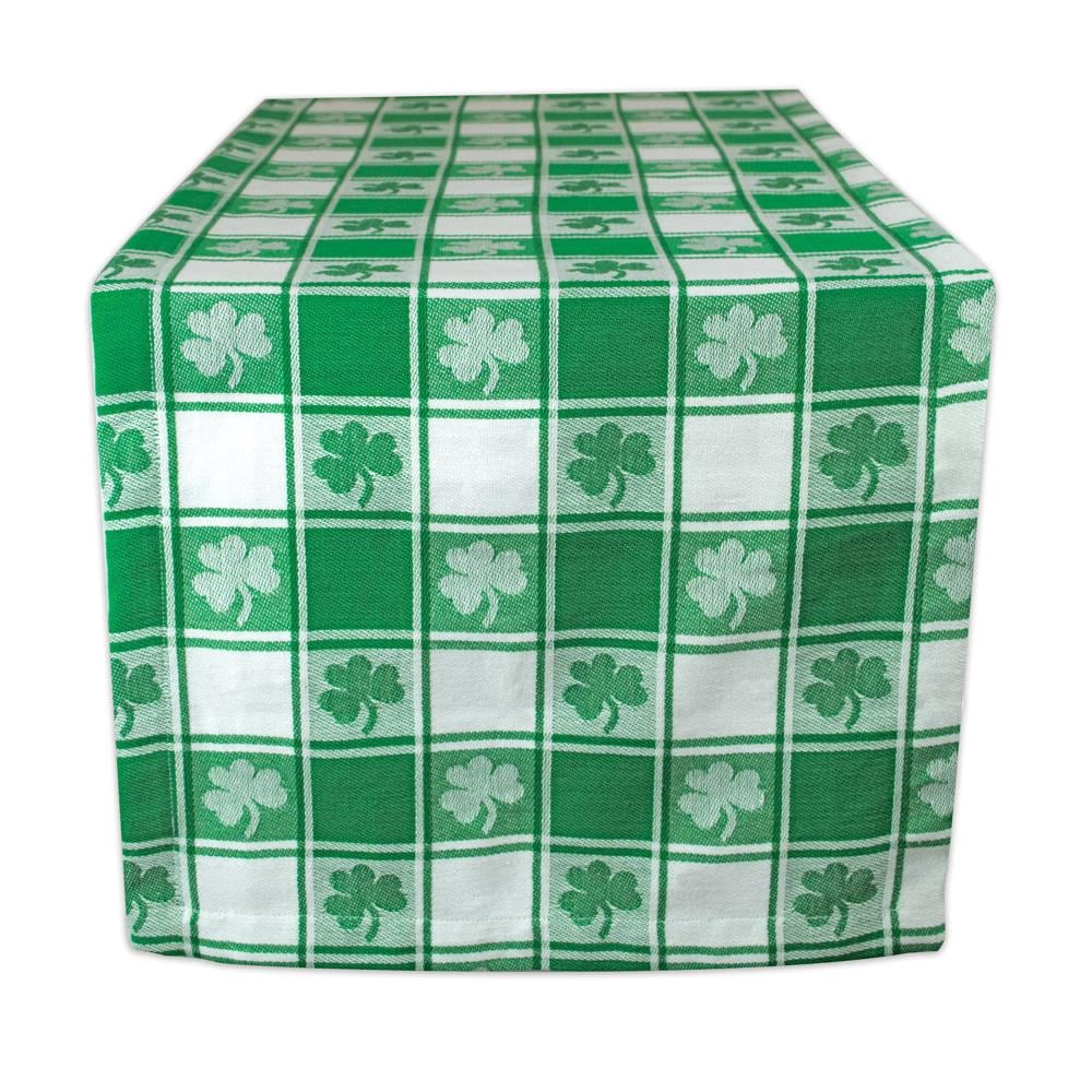 DII CAMZ36341 Shamrock Table runner