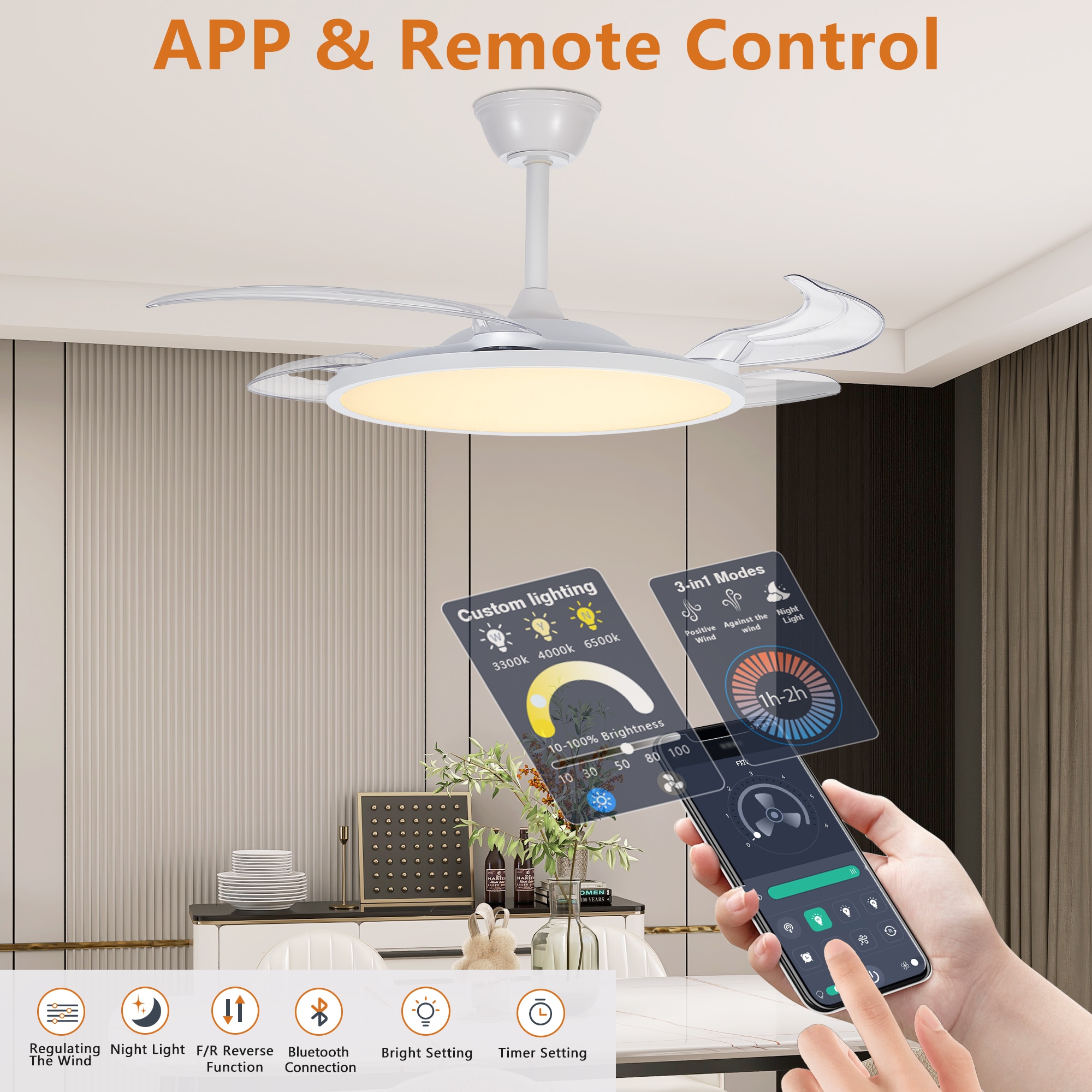 Cuschoice LWH-49-PL Ceiling-Fans - View #8