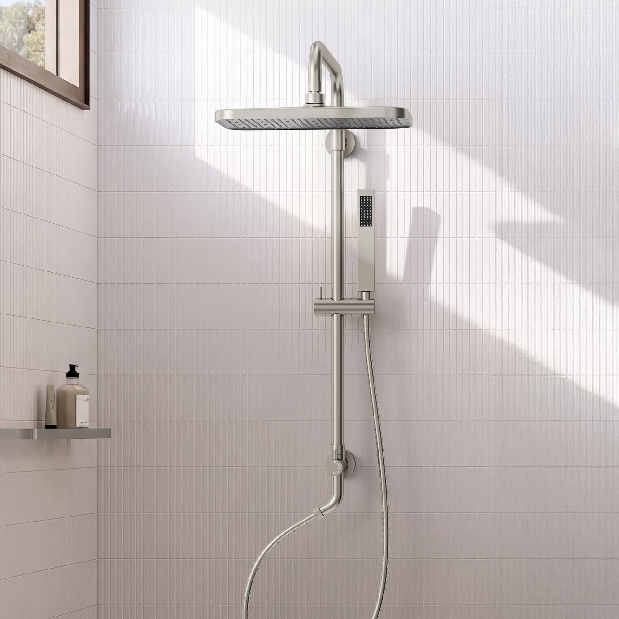 EVERSTEIN SFS-1329R-NK Showerhead-Bar-Panels - View #2