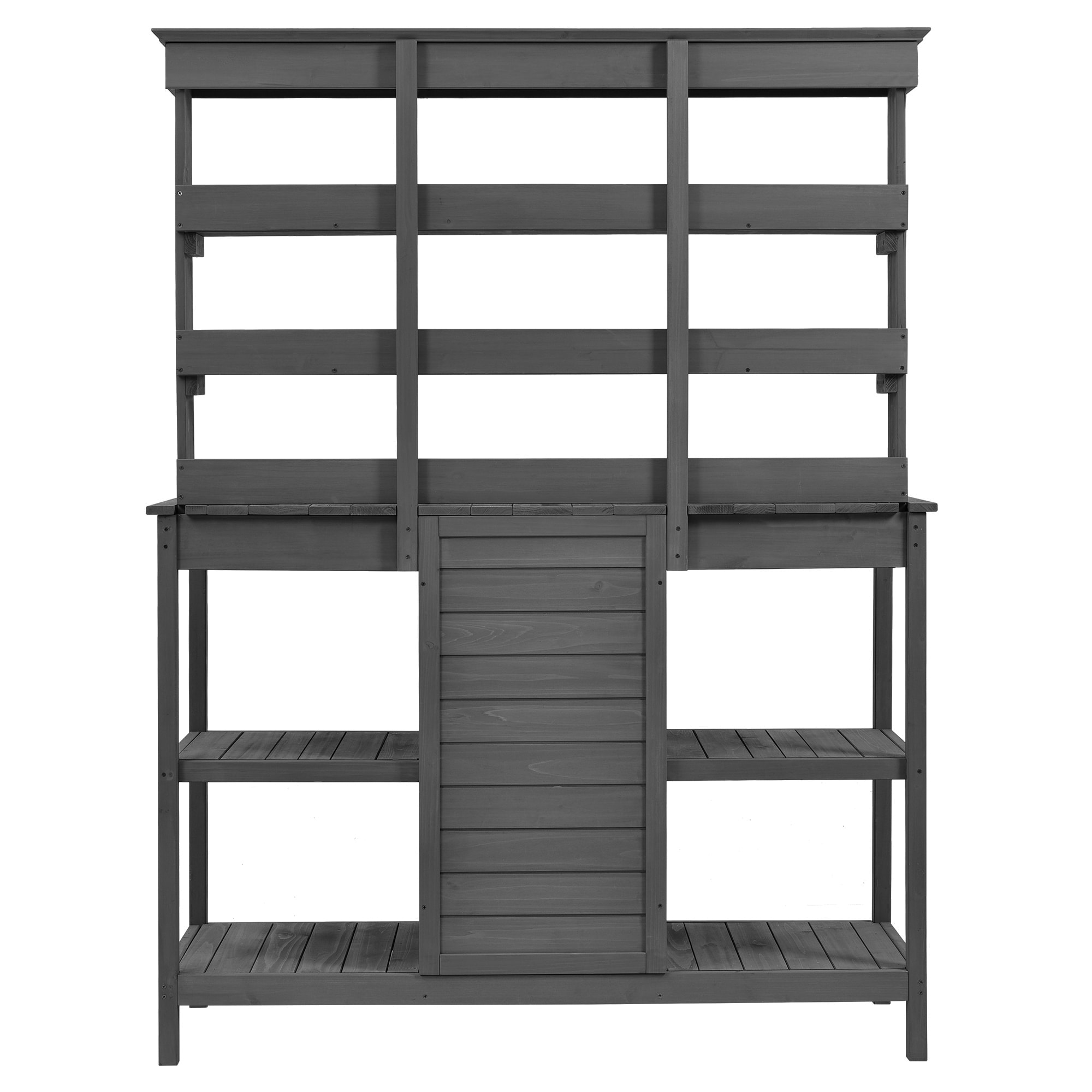 Iseryn NP6600E Potting Benches 19.7 x 66 x 50.2 Gray Potting Bench