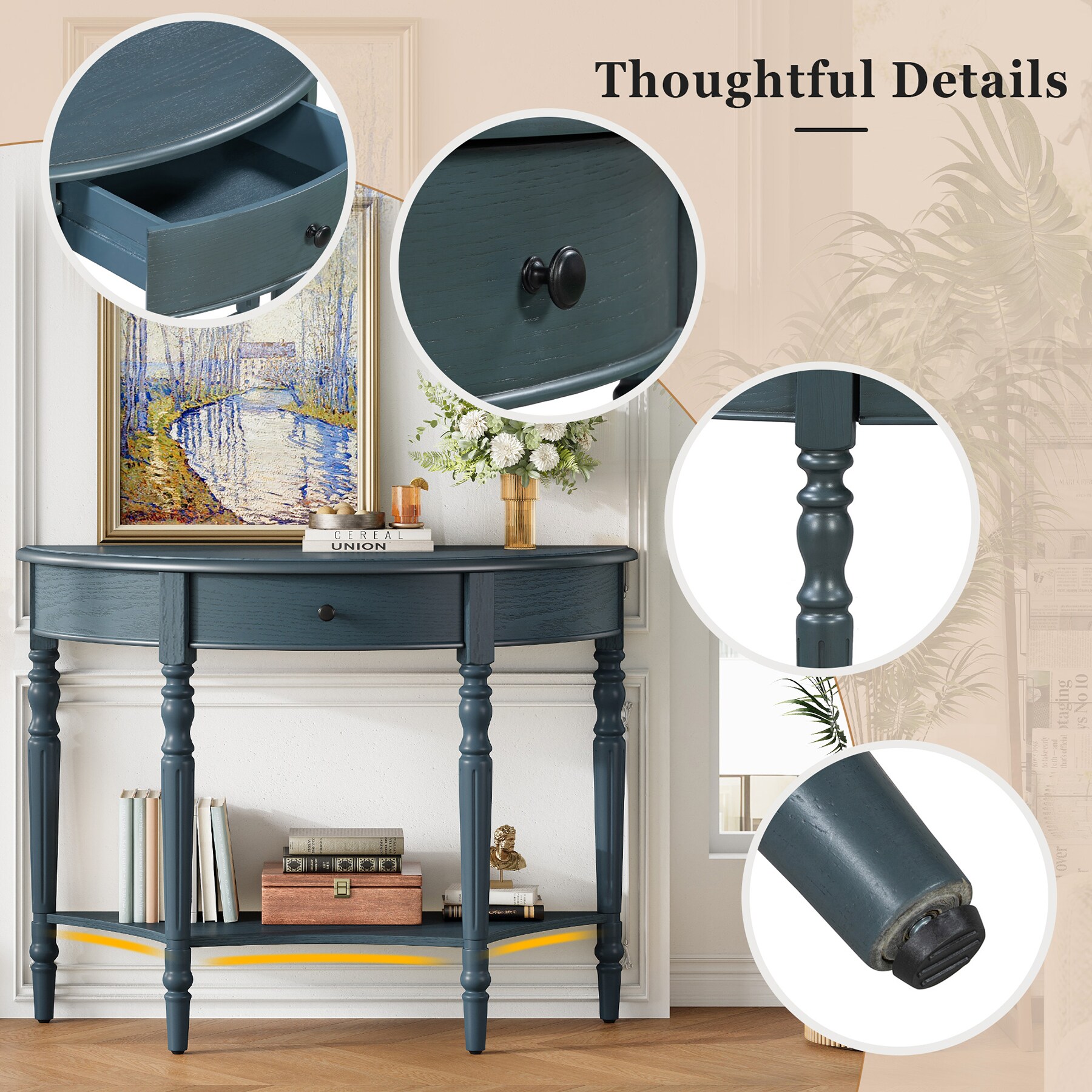 SINOFURN SYB930064WD Console-Sofa-Tables - View #8