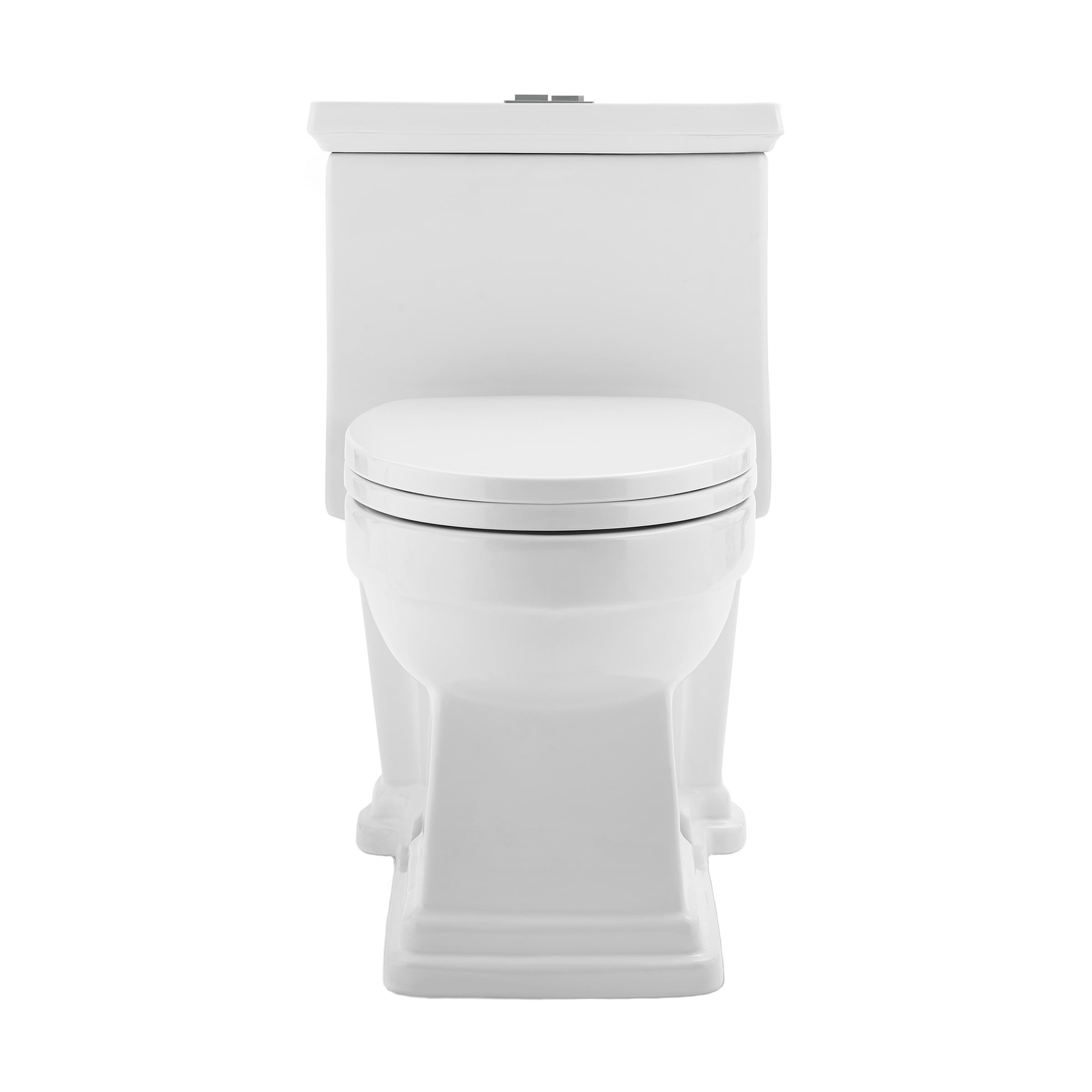 Lausanne White Elongated Dual-Flush Macerating Toilet
