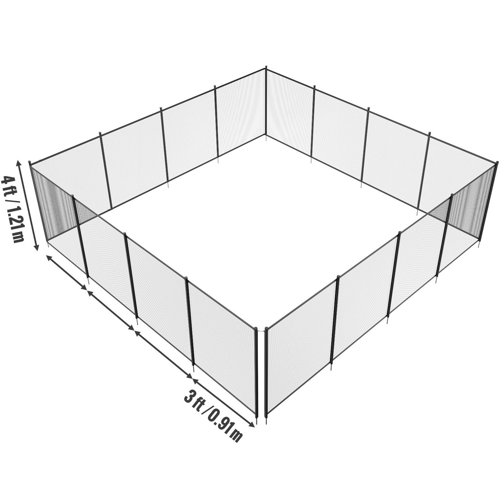 Mecale YAS-64828P Pool-Safety-Barrier-Panels - View #9