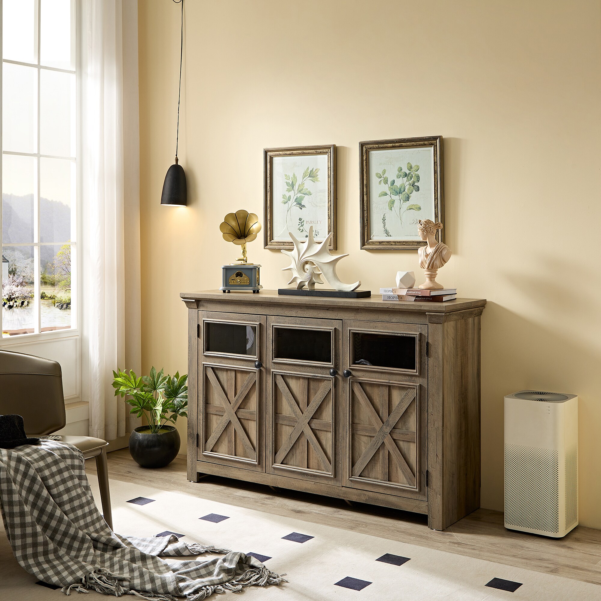 SINOFURN SYC500009GY Dining-Kitchen-Storarge - View #2