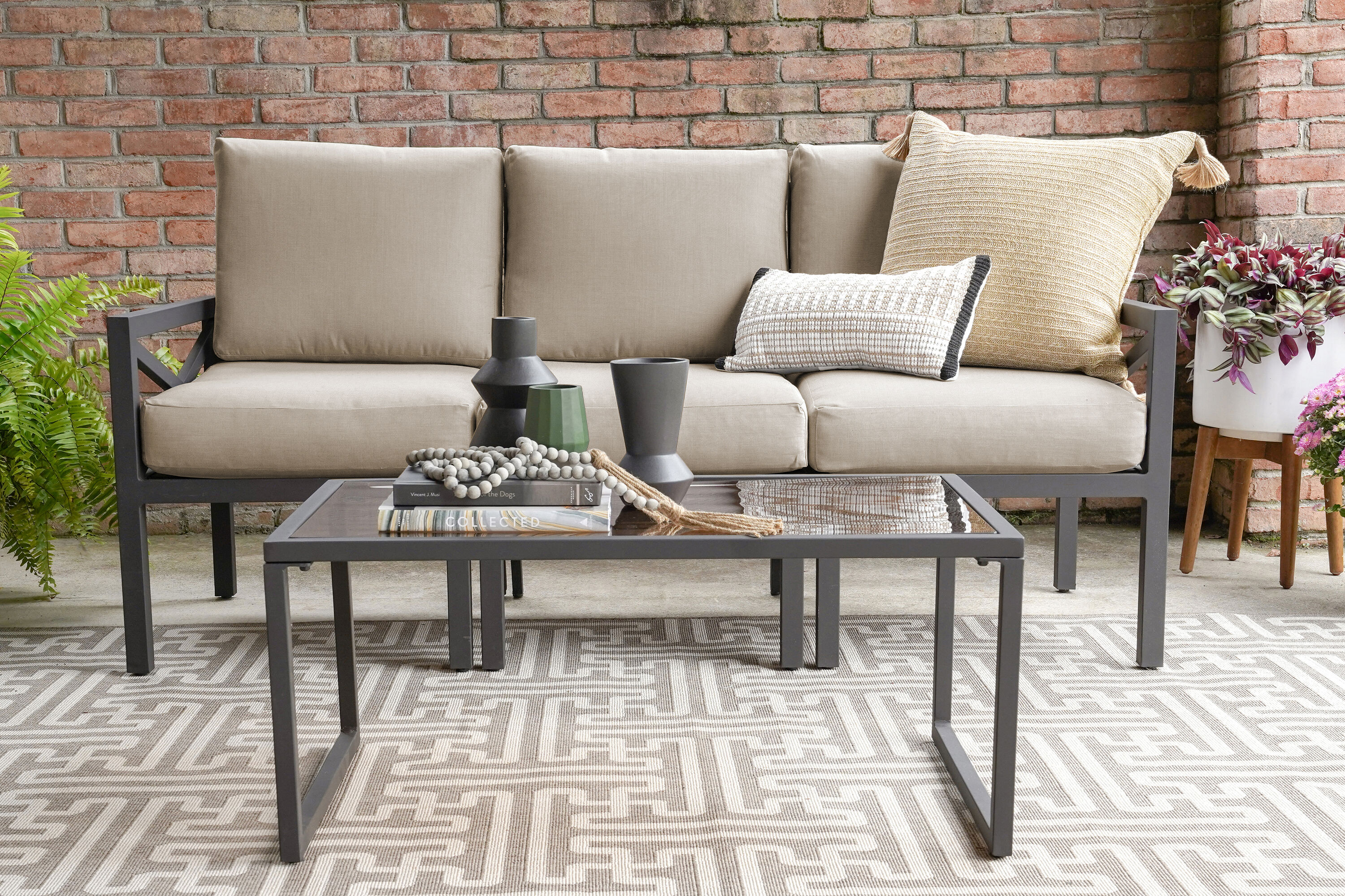 Leisure Made 639288-TAN Patio-Conversation-Sets - View #4